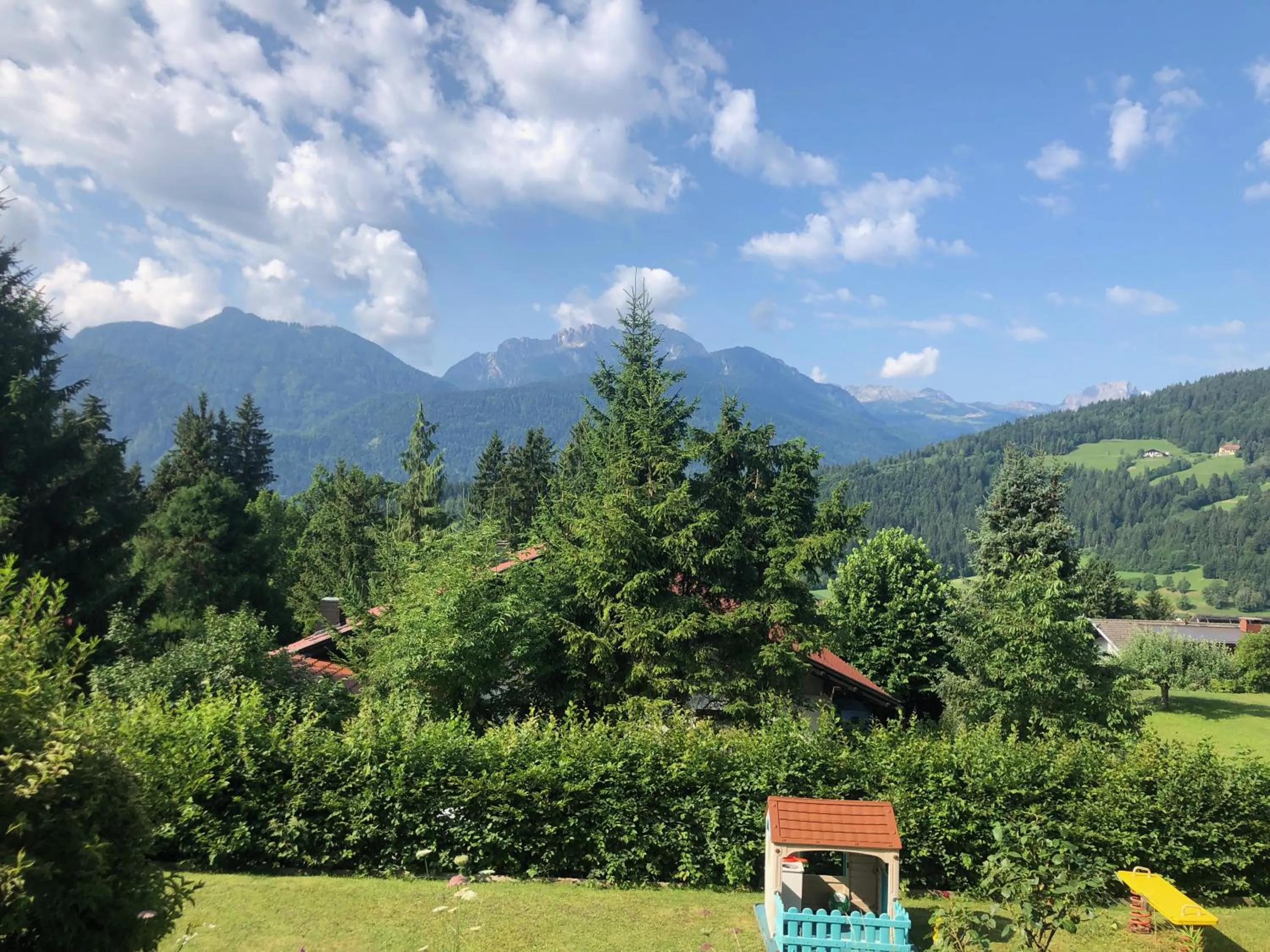 View (from property/room) in Landhaus Mitsche