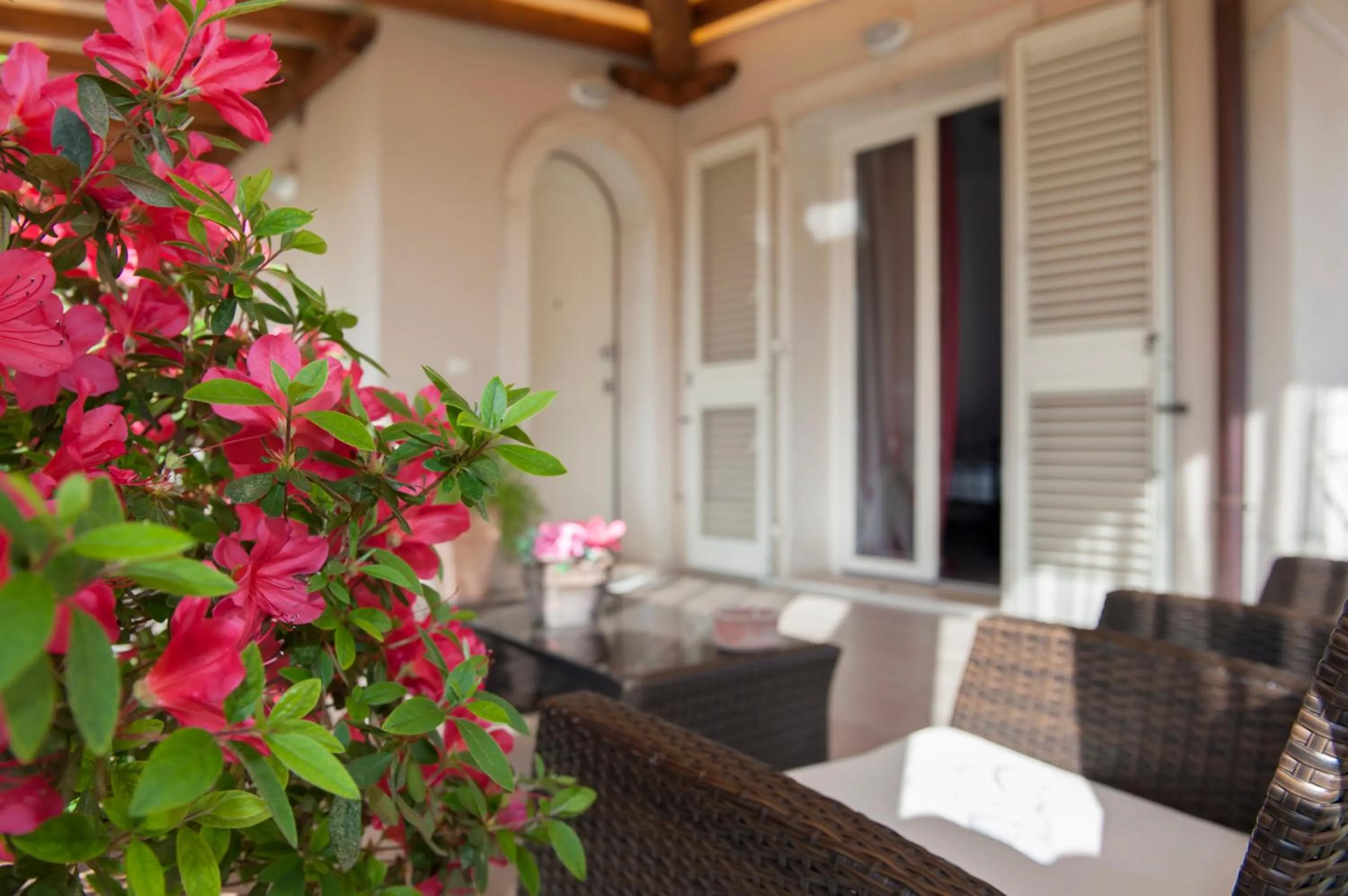 Decorative detail in B&B Alle Tre Rose