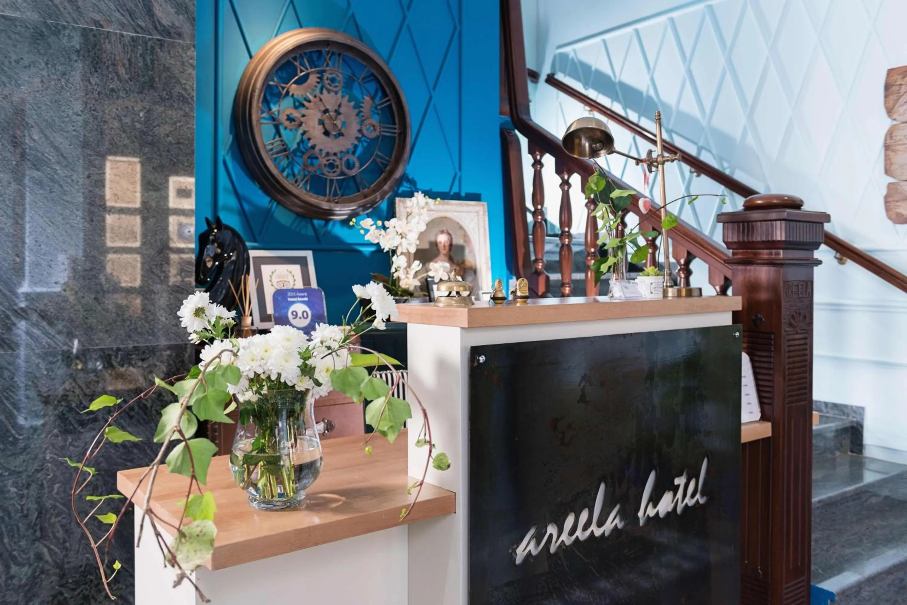 Lobby or reception in Areela Boutique Hotel