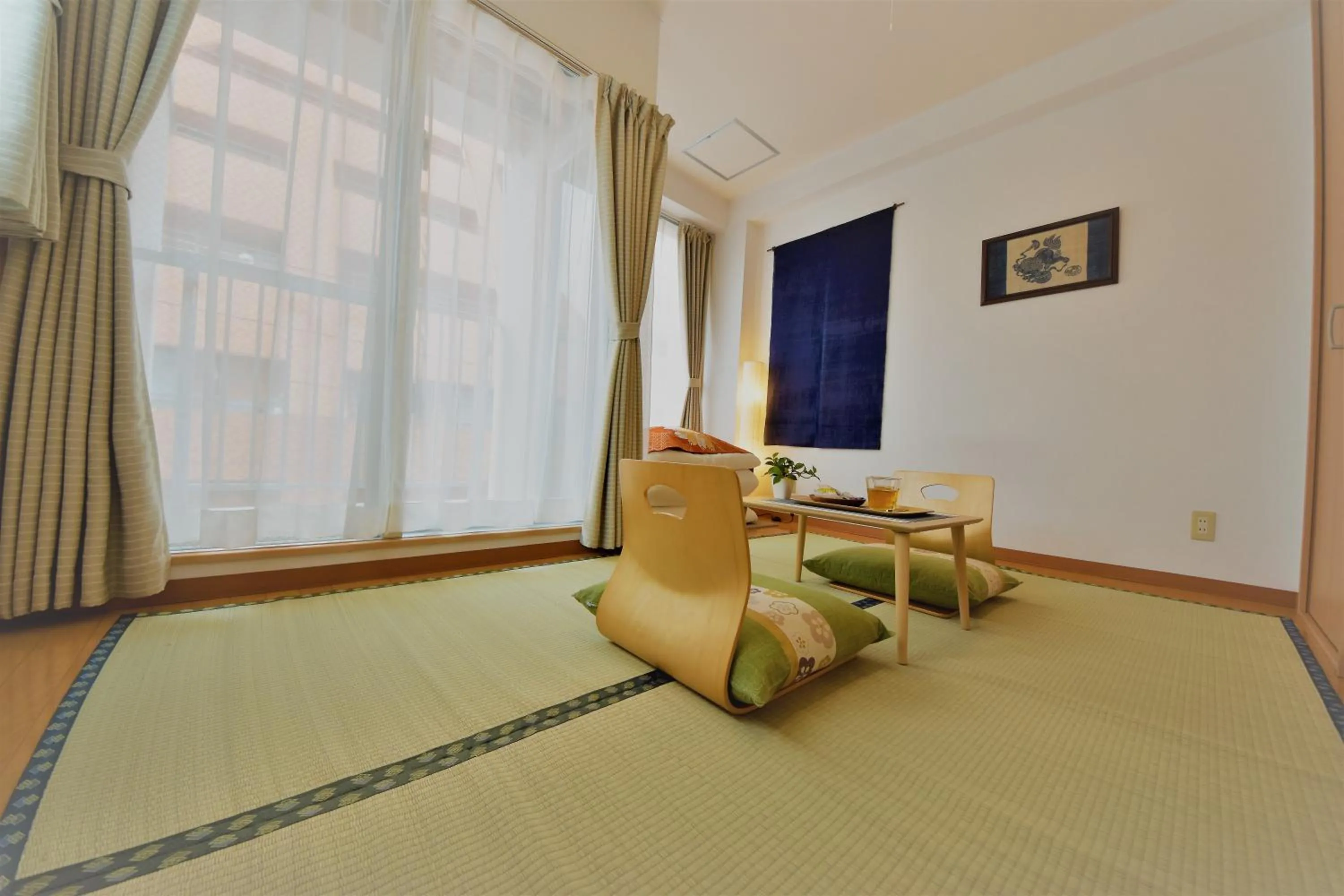 Decorative detail in UKISHIMA INN