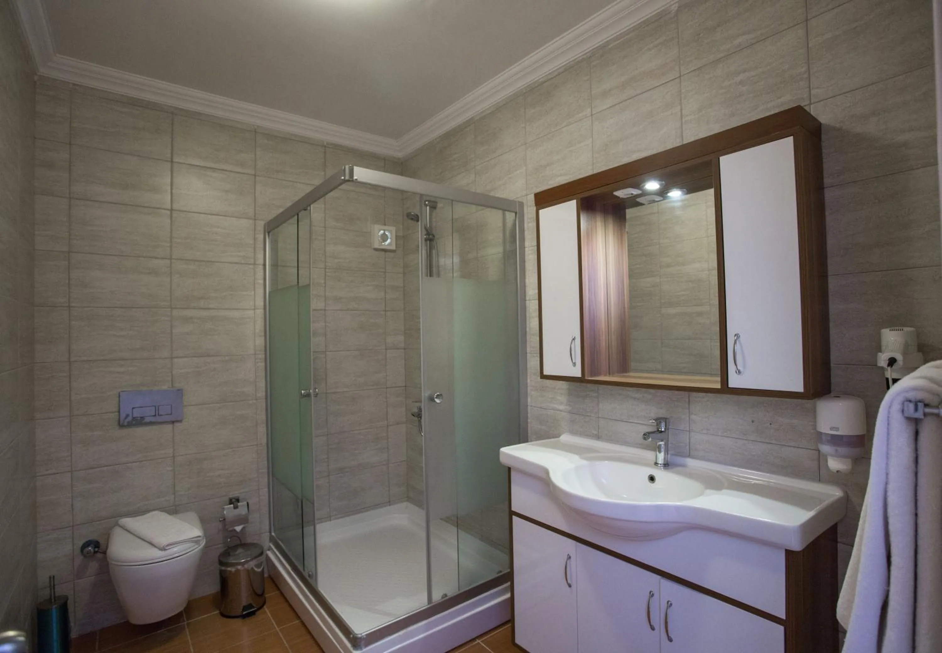 Shower in The One Club Hotel