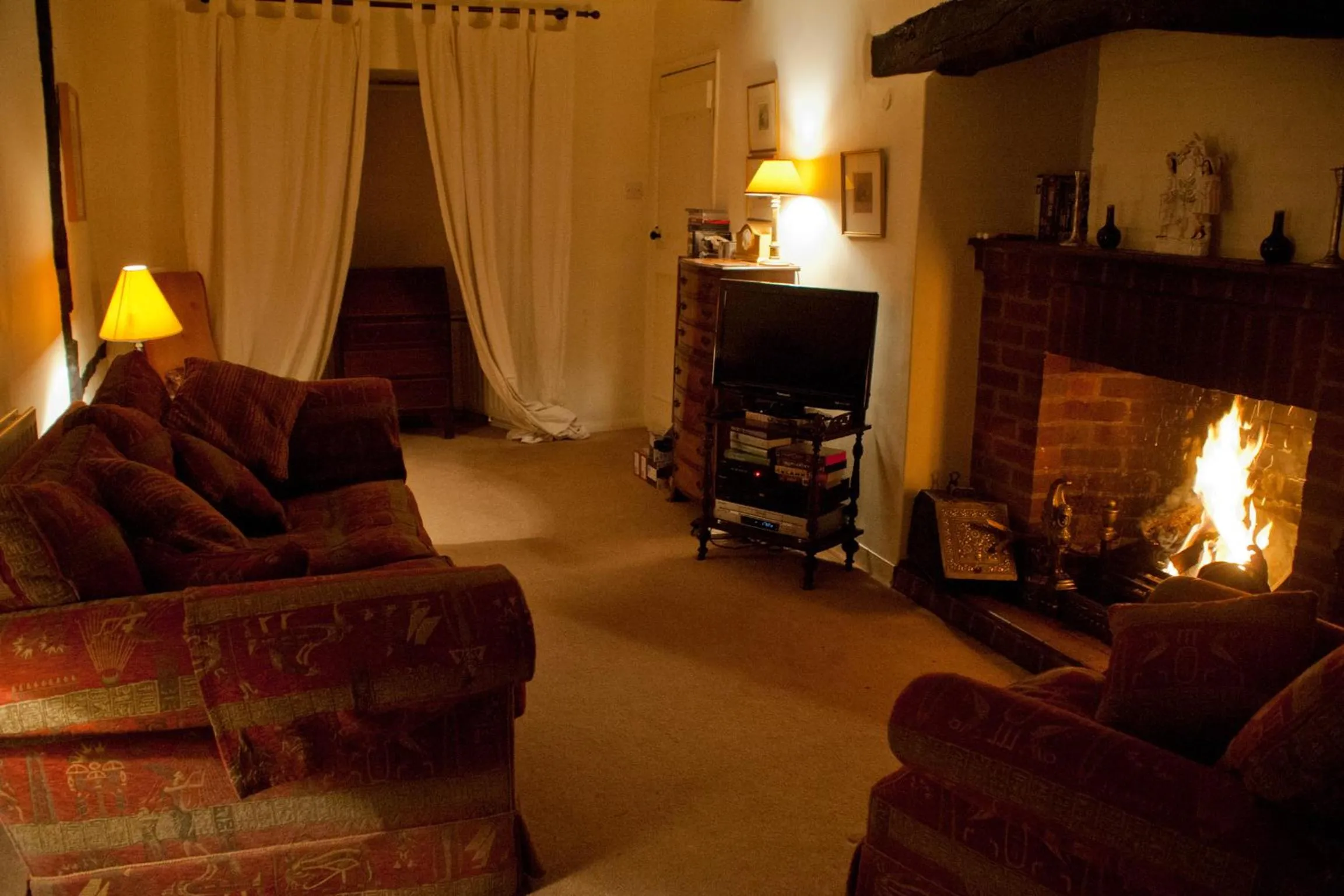 Lounge or bar in The Old Stables B&B