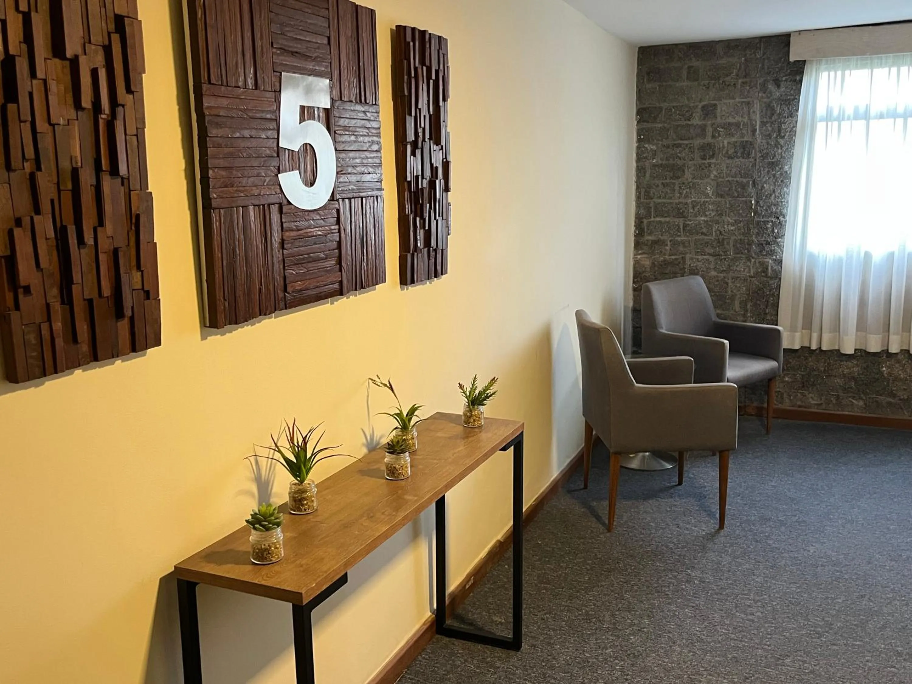 Decorative detail in Hotel Galícia