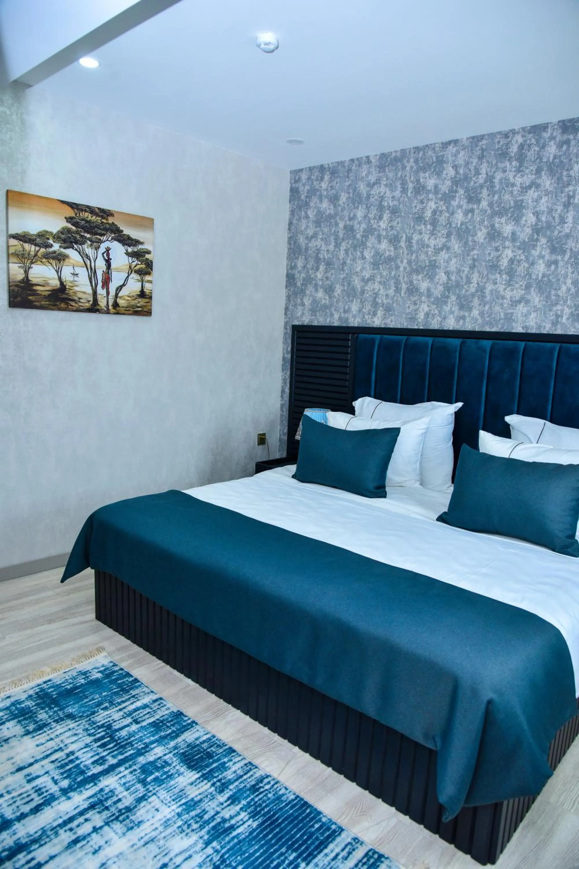 Bed in Supreme Hotel Baku