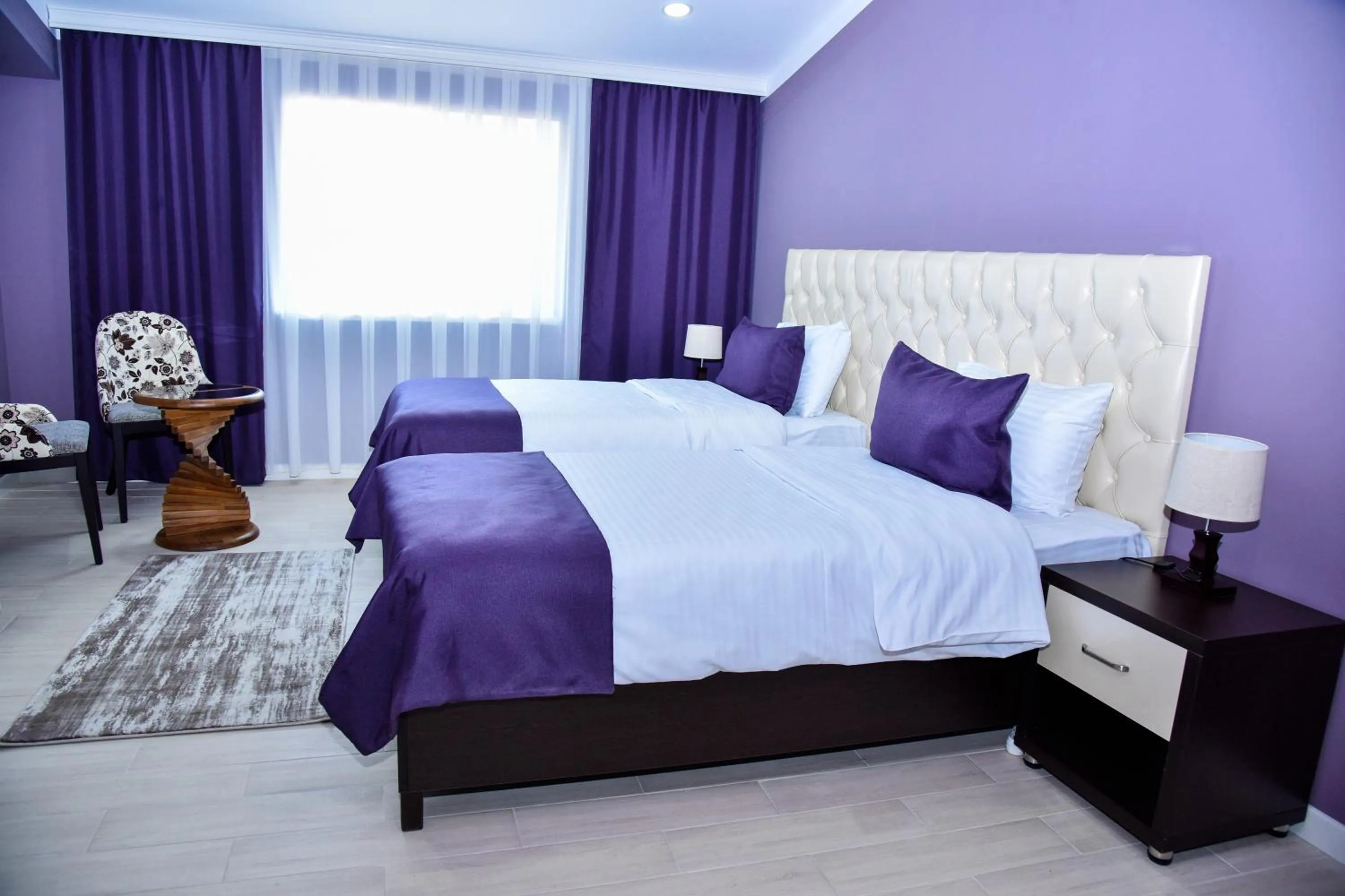 Bed in Supreme Hotel Baku