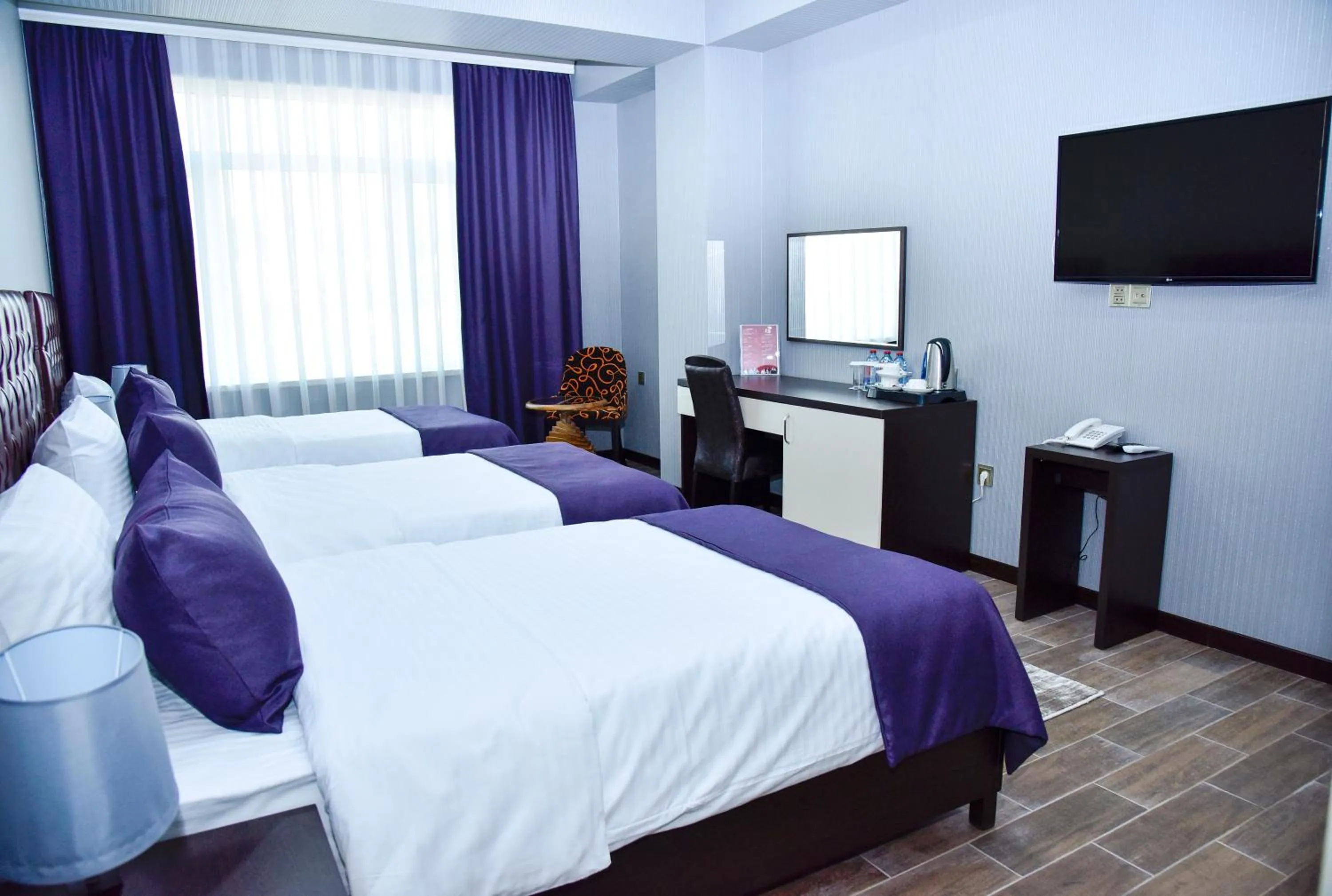 Bed in Supreme Hotel Baku