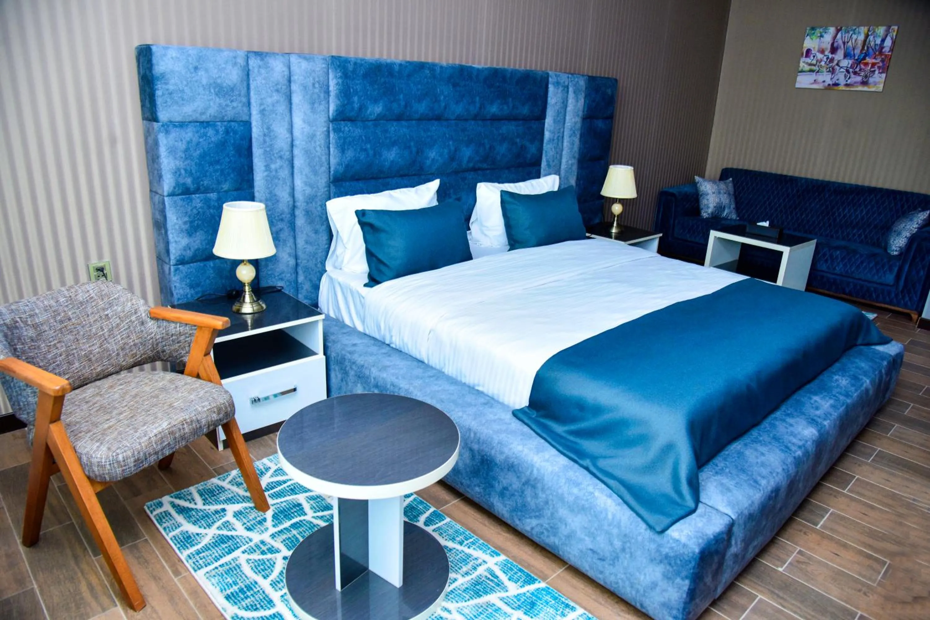 Bed in Supreme Hotel Baku