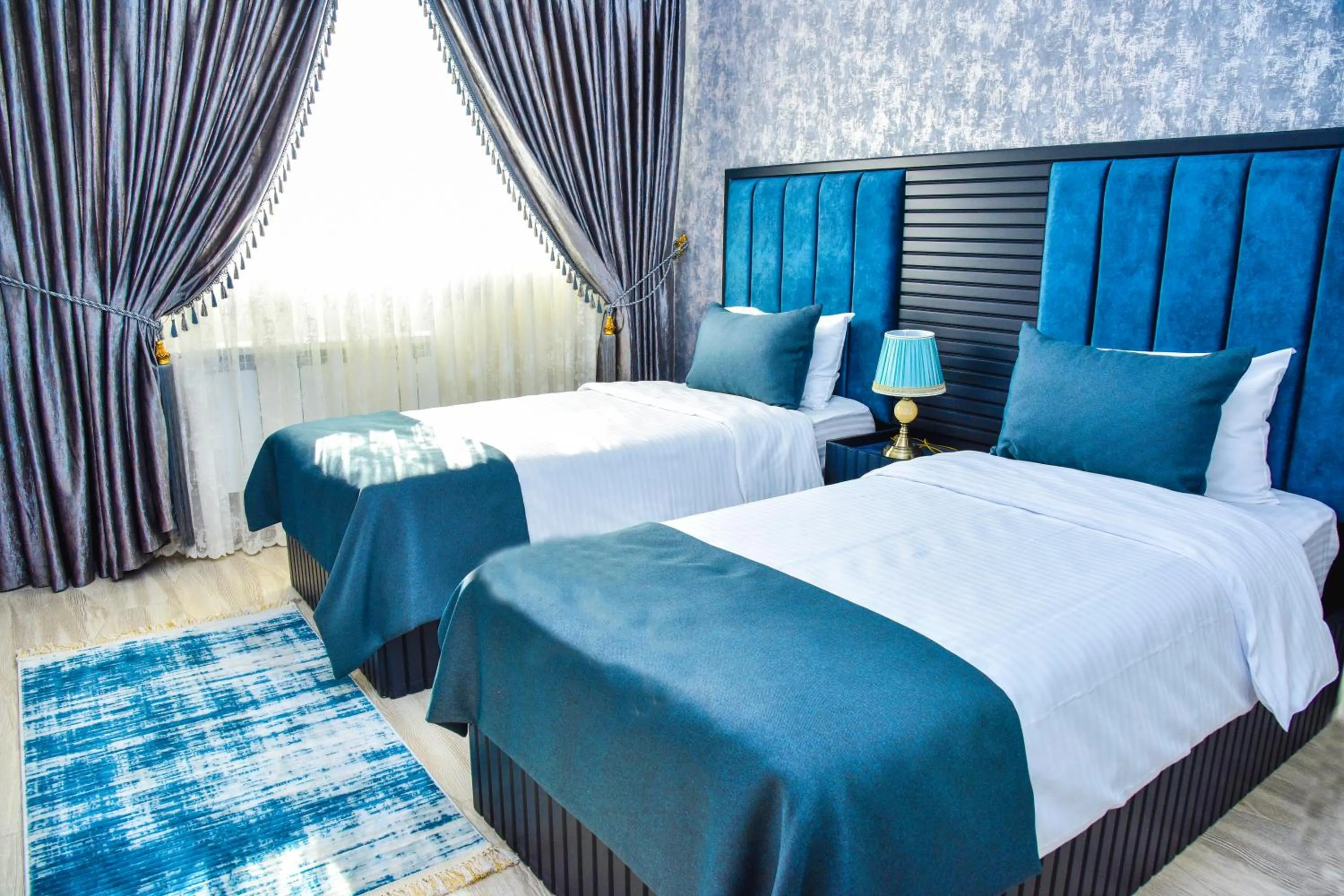 Bed in Supreme Hotel Baku