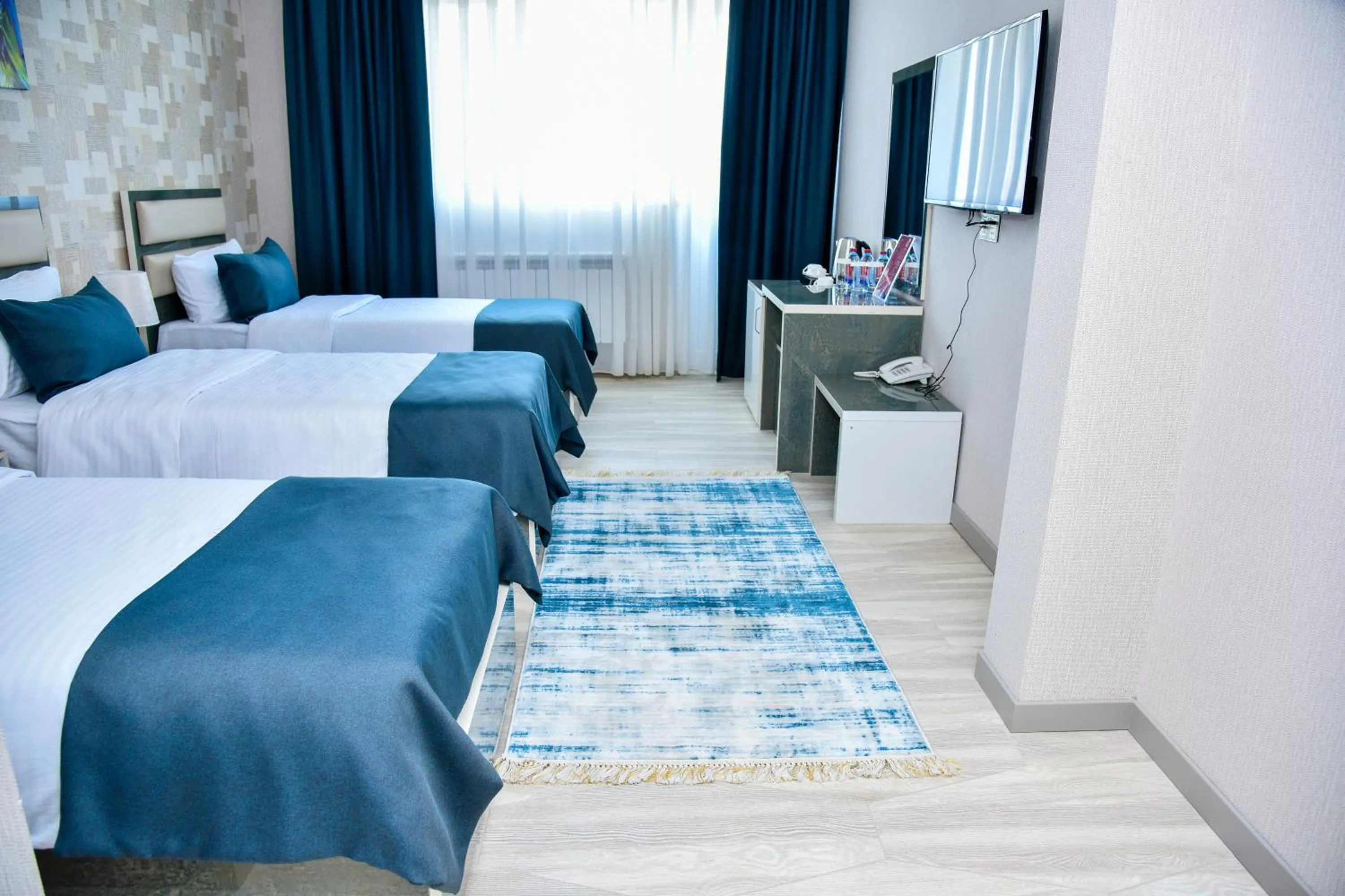 Bed in Supreme Hotel Baku