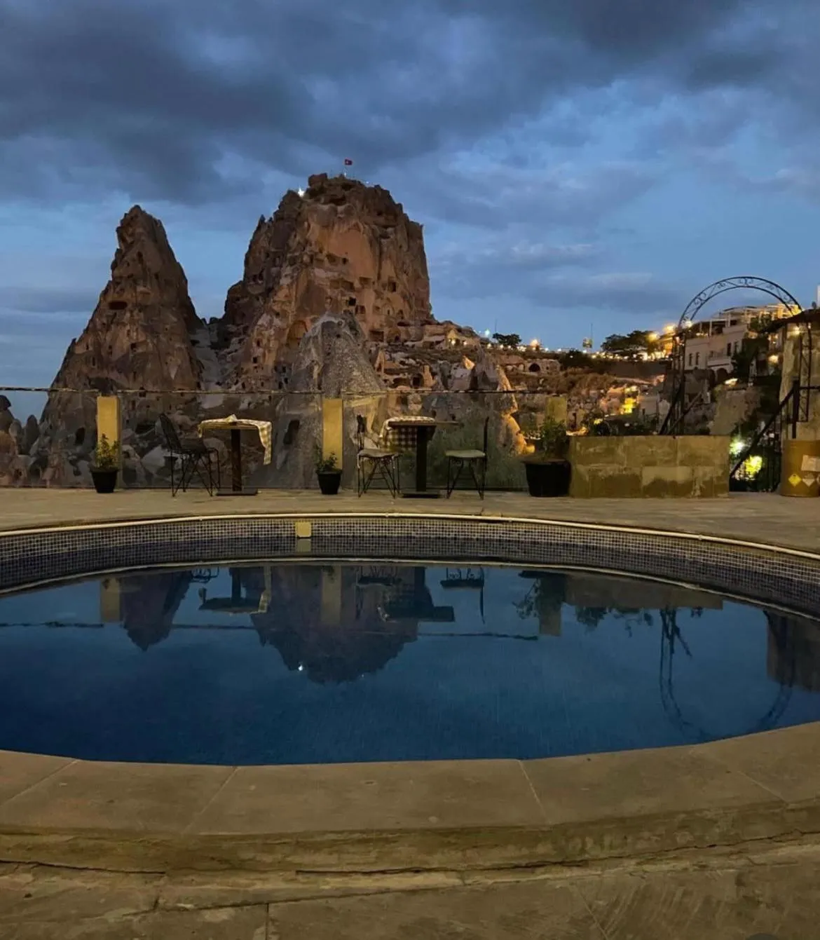 Mountain view in Hermes Cave Hotel