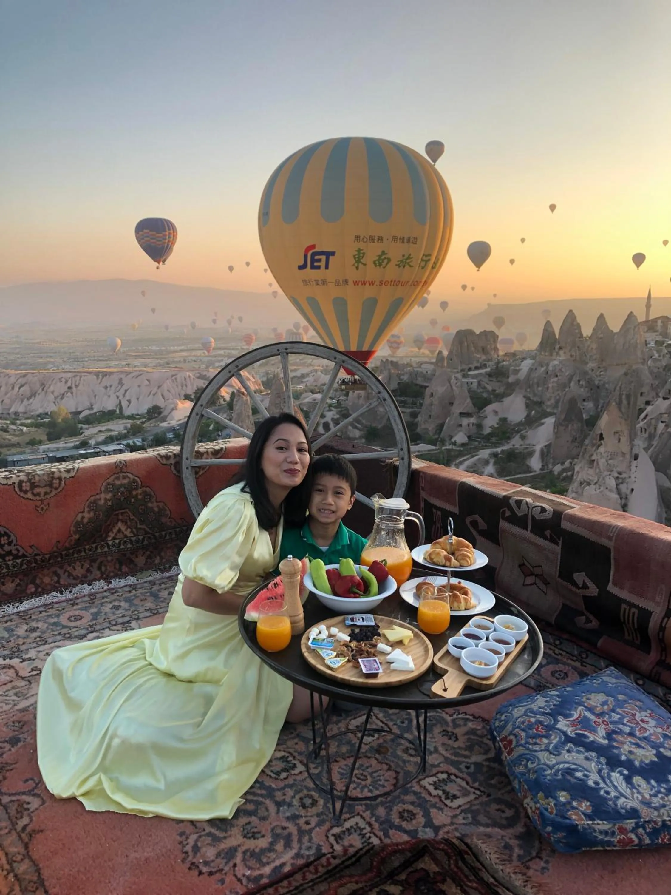 Balcony/Terrace in Hermes Cave Hotel