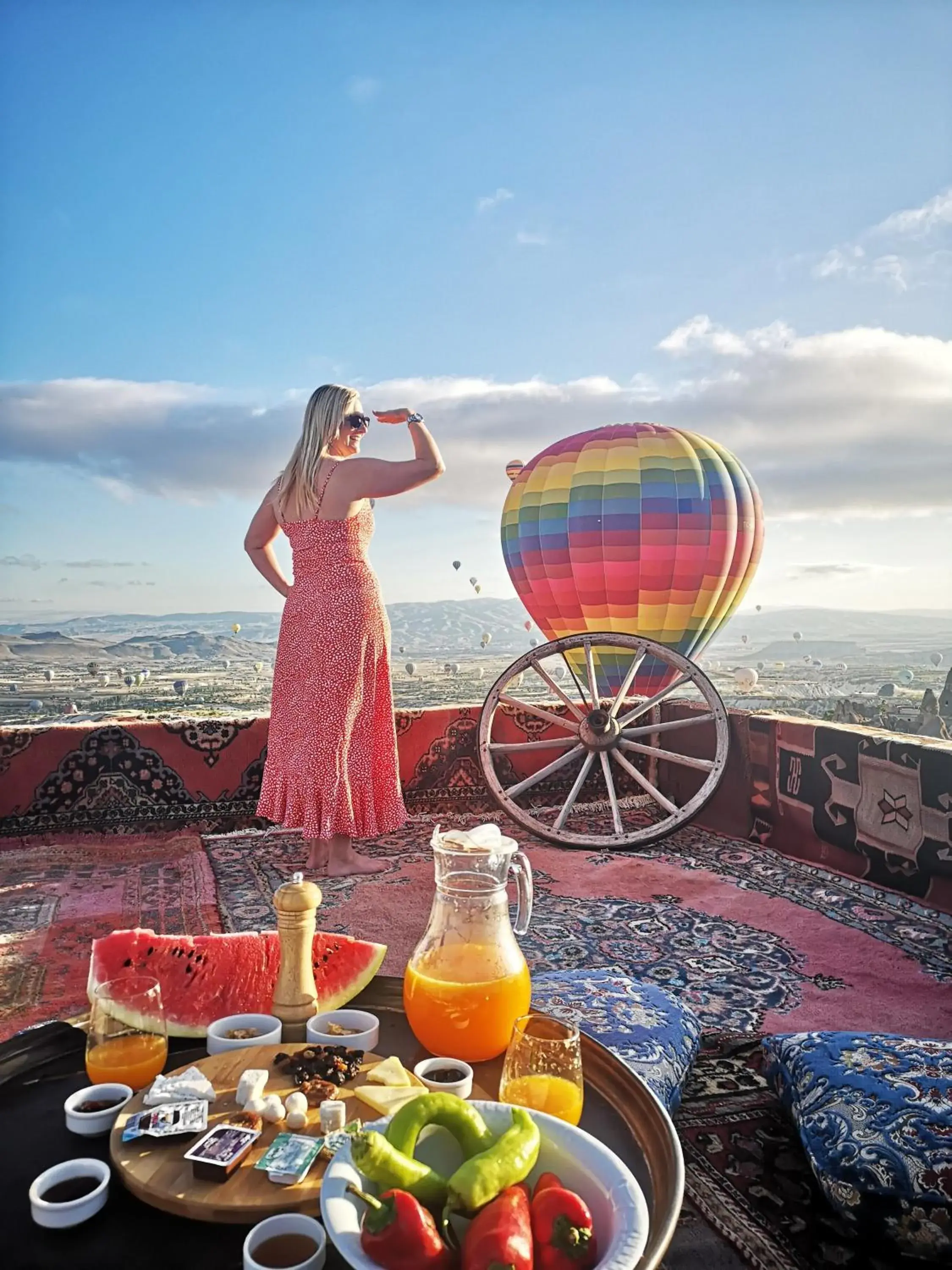Bird's eye view in Hermes Cave Hotel Bird's eye view in Hermes Cave Hotel