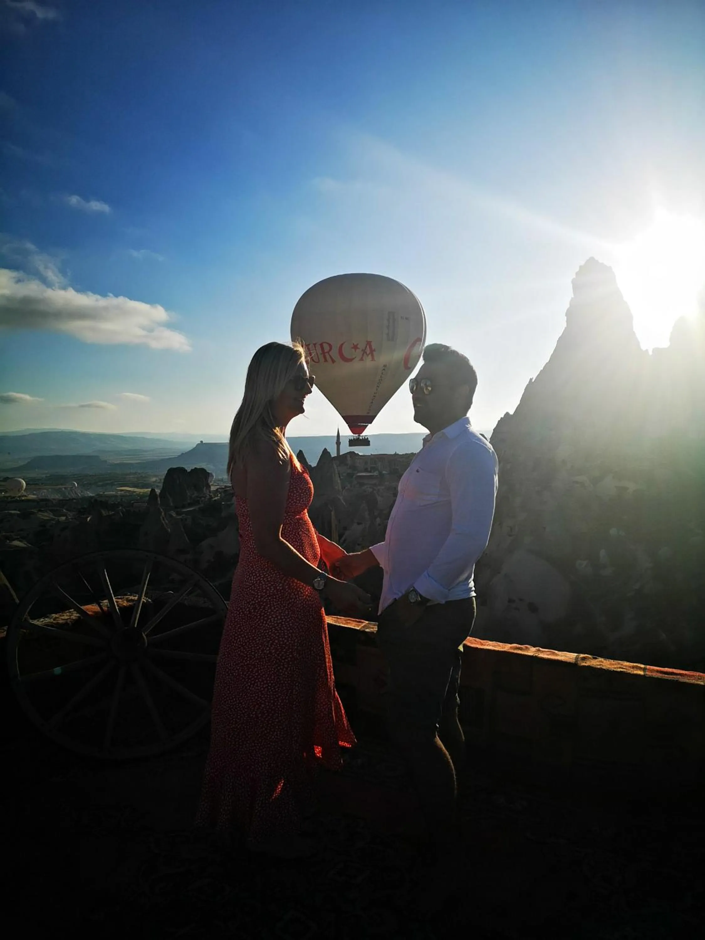 People in Hermes Cave Hotel