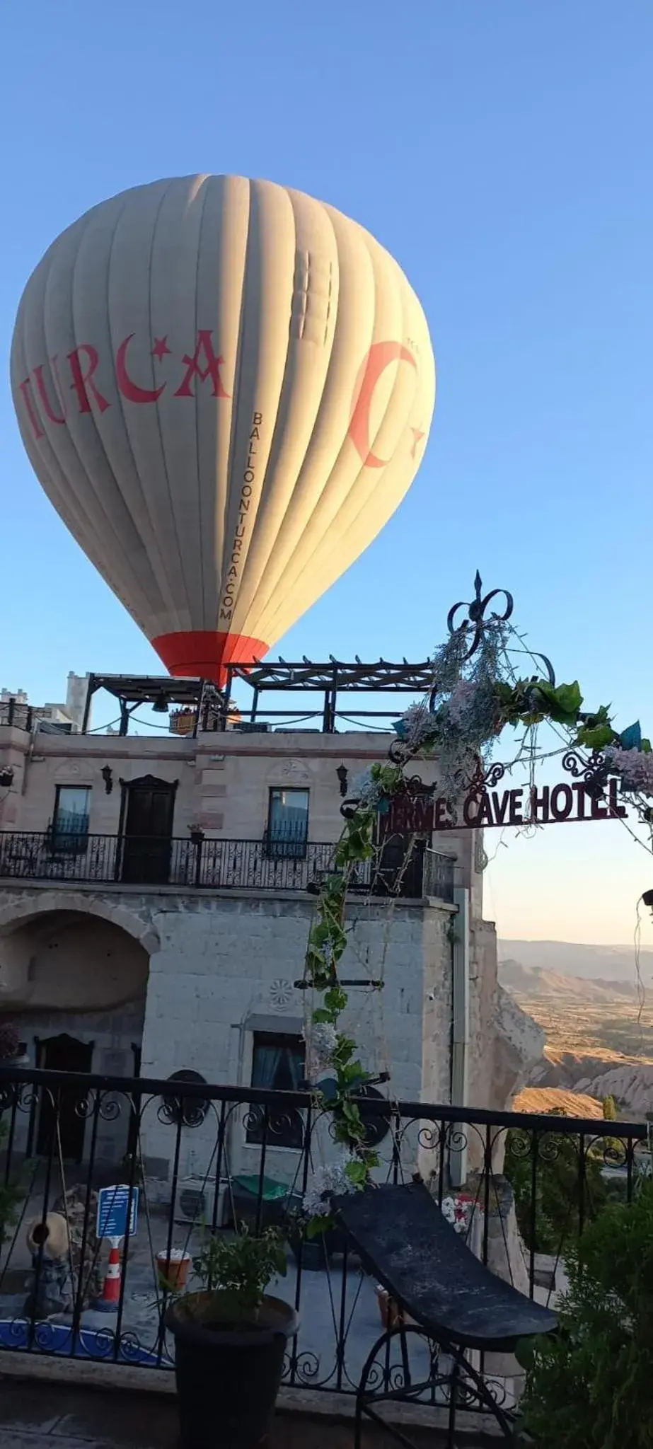 Property building in Hermes Cave Hotel Property building in Hermes Cave Hotel