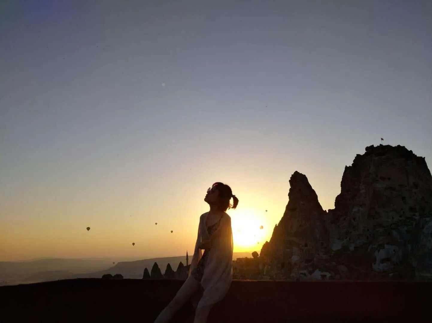 People in Hermes Cave Hotel