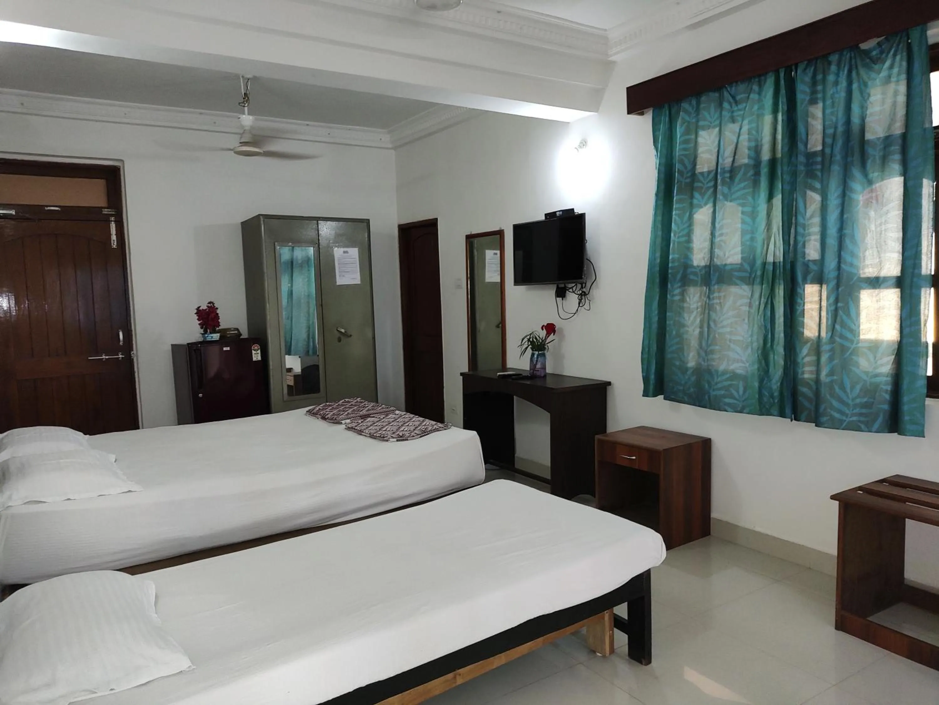 Bed in Hotel Kismat Mahal