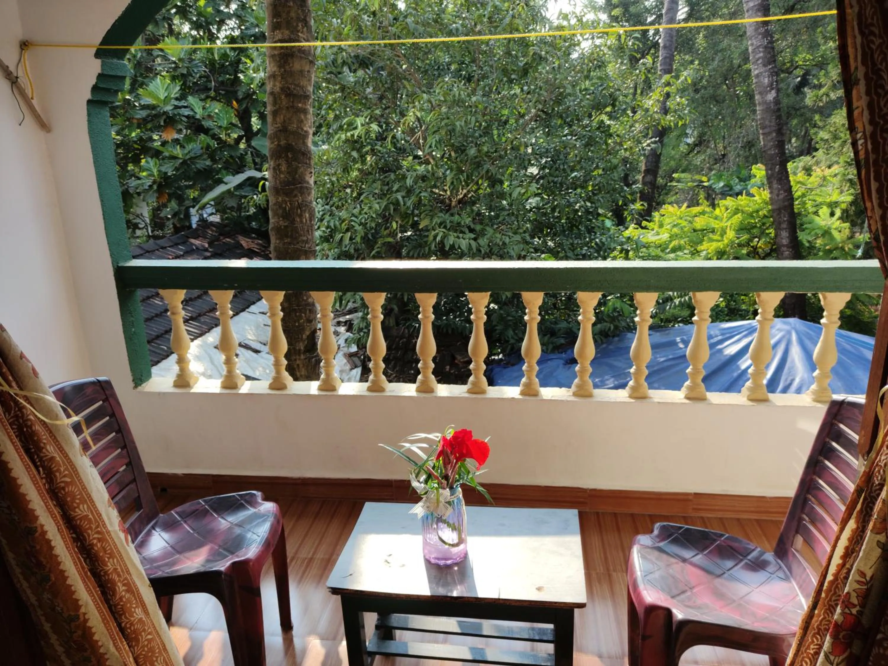 Patio in Hotel Kismat Mahal