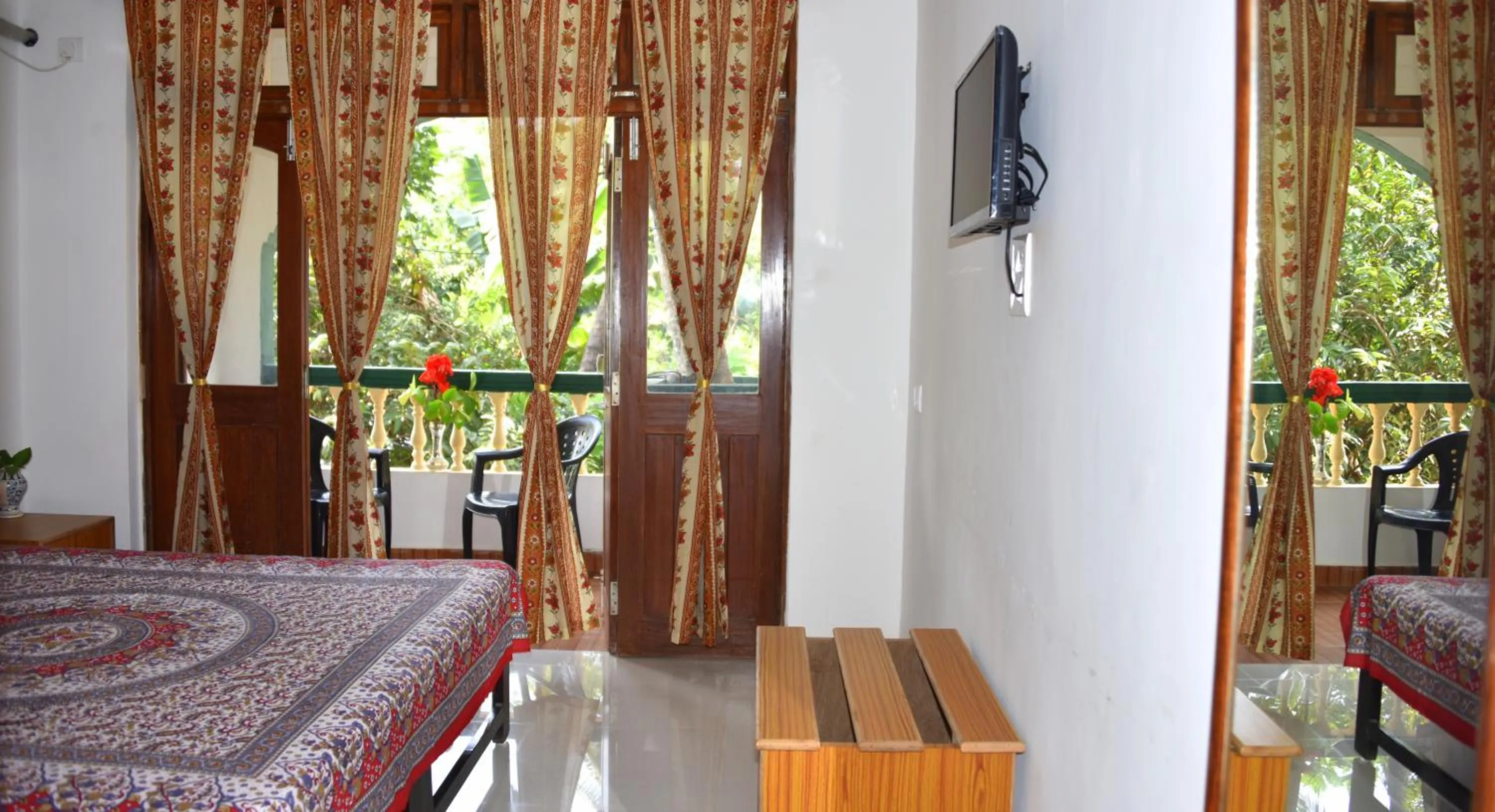 Bed in Hotel Kismat Mahal