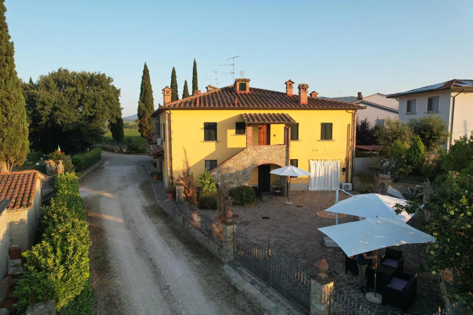 Property building in Cappannelle Country House Tuscany