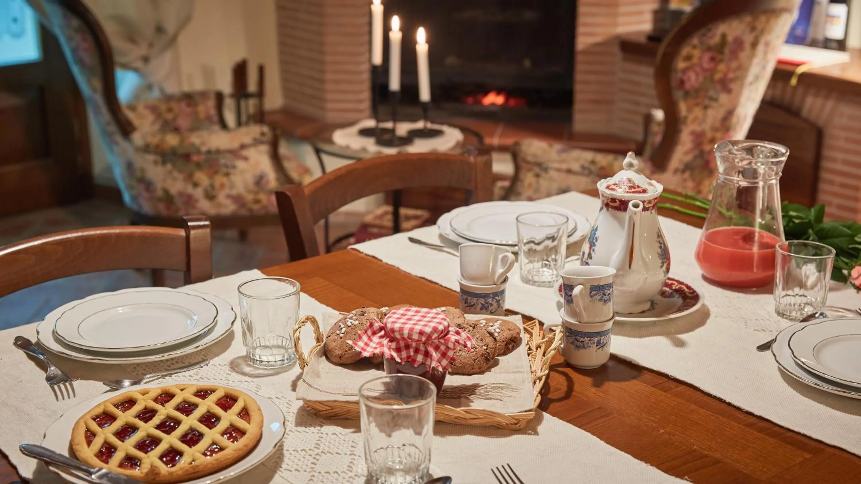 Living room in Cappannelle Country House Tuscany