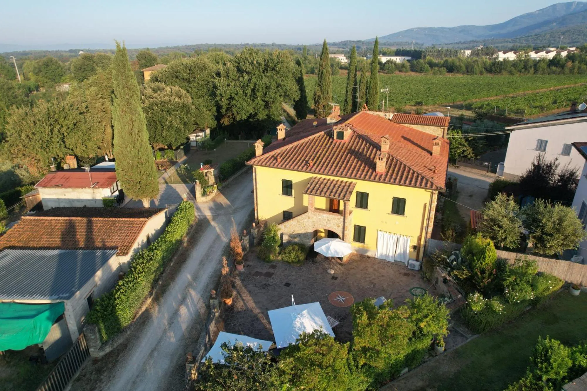 Property building in Cappannelle Country House Tuscany
