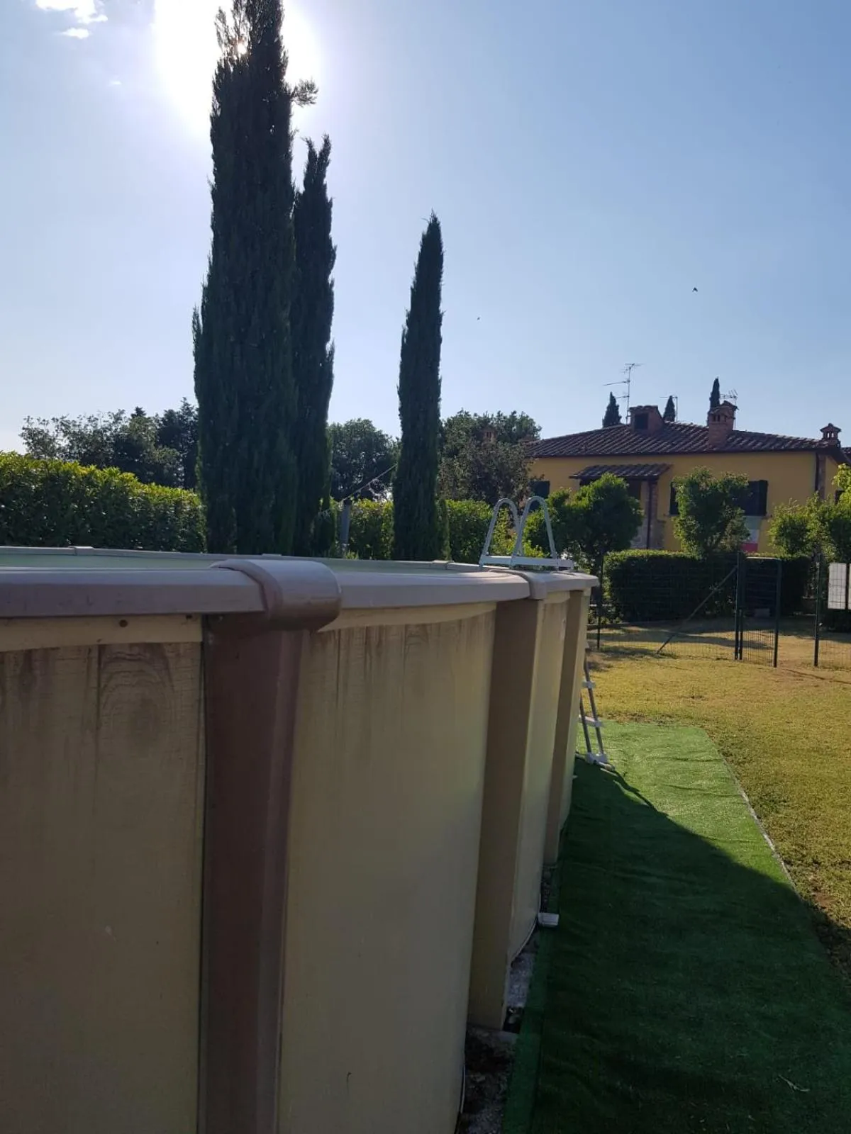 Swimming pool in Cappannelle Country House Tuscany
