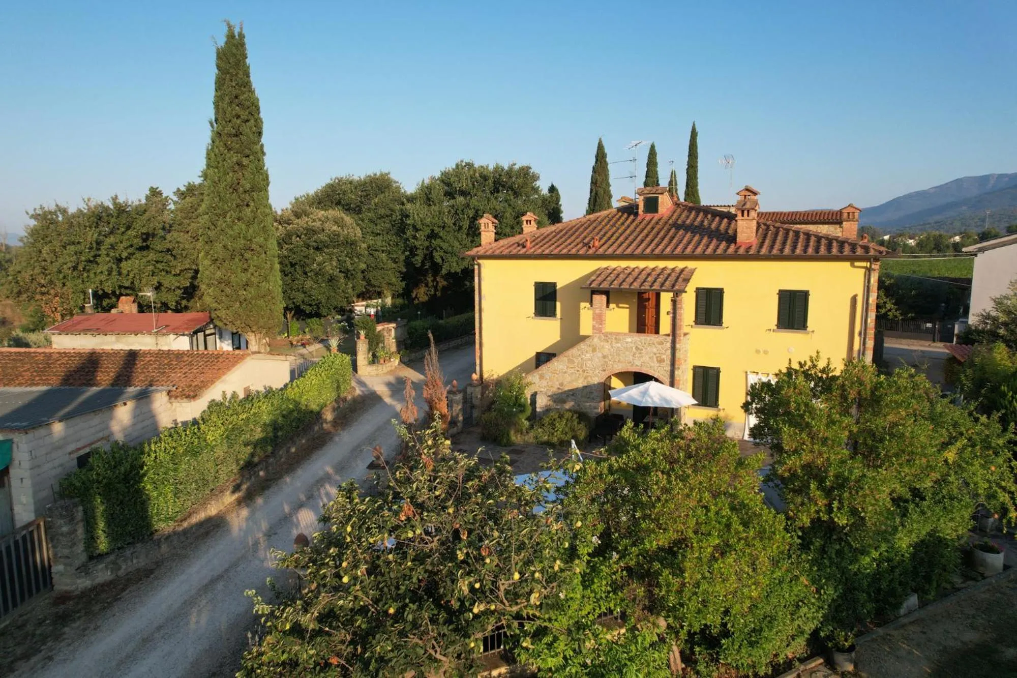 Property building in Cappannelle Country House Tuscany