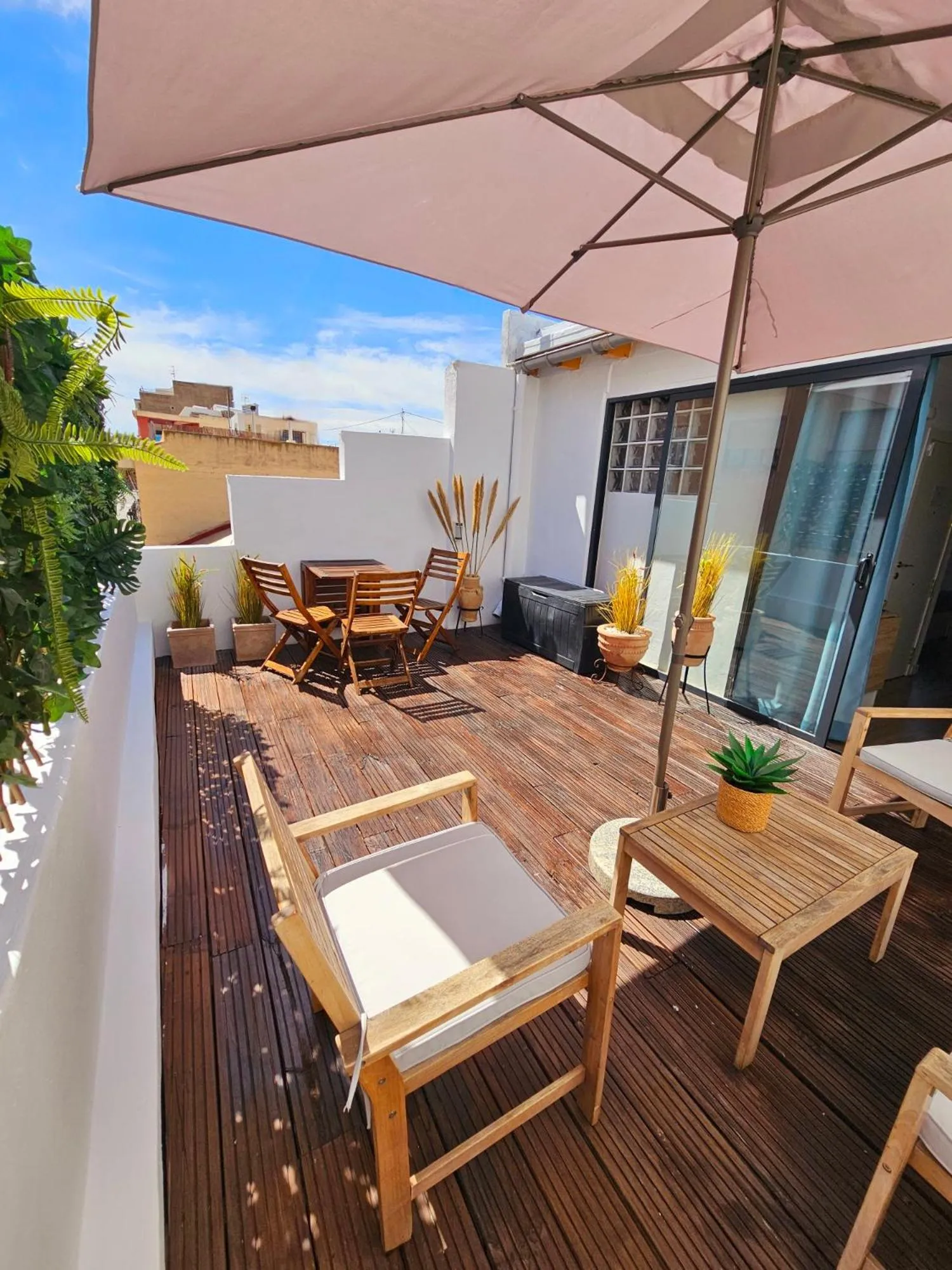 Balcony/Terrace in Apartamentos de la Huerta
