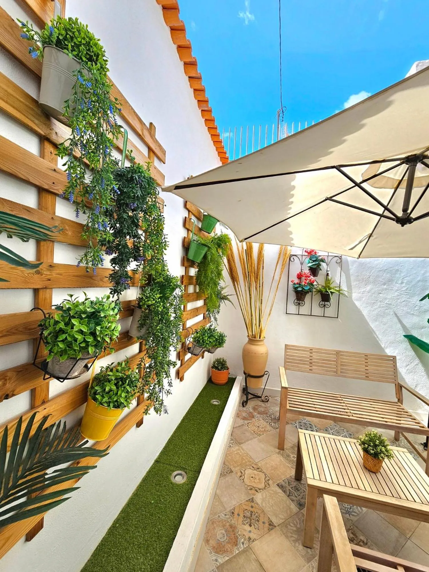 Patio in Apartamentos de la Huerta