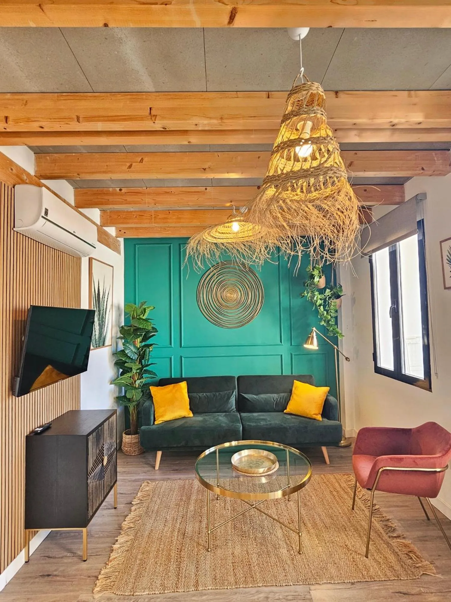 Living room in Apartamentos de la Huerta