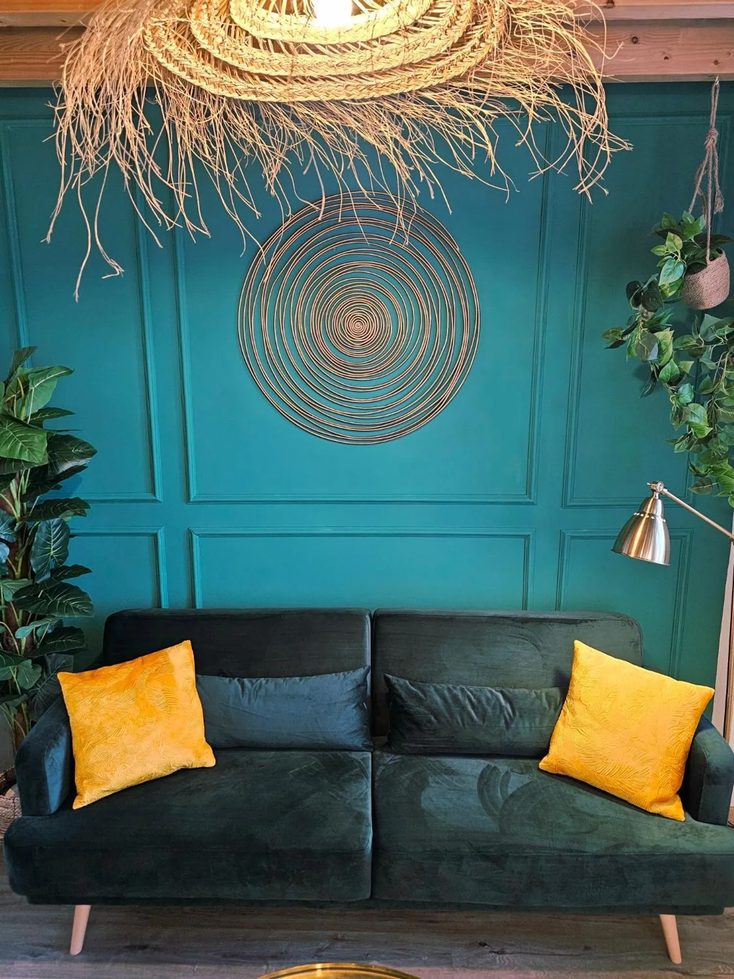 Living room in Apartamentos de la Huerta