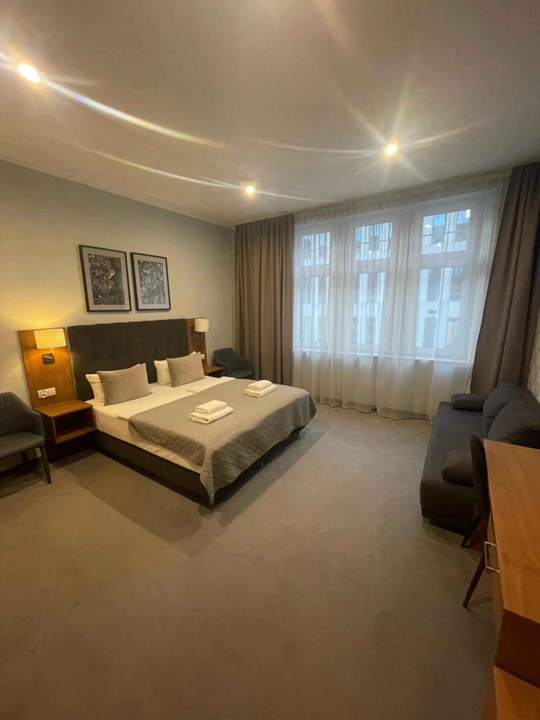 Bed in Brassel Aparthotel