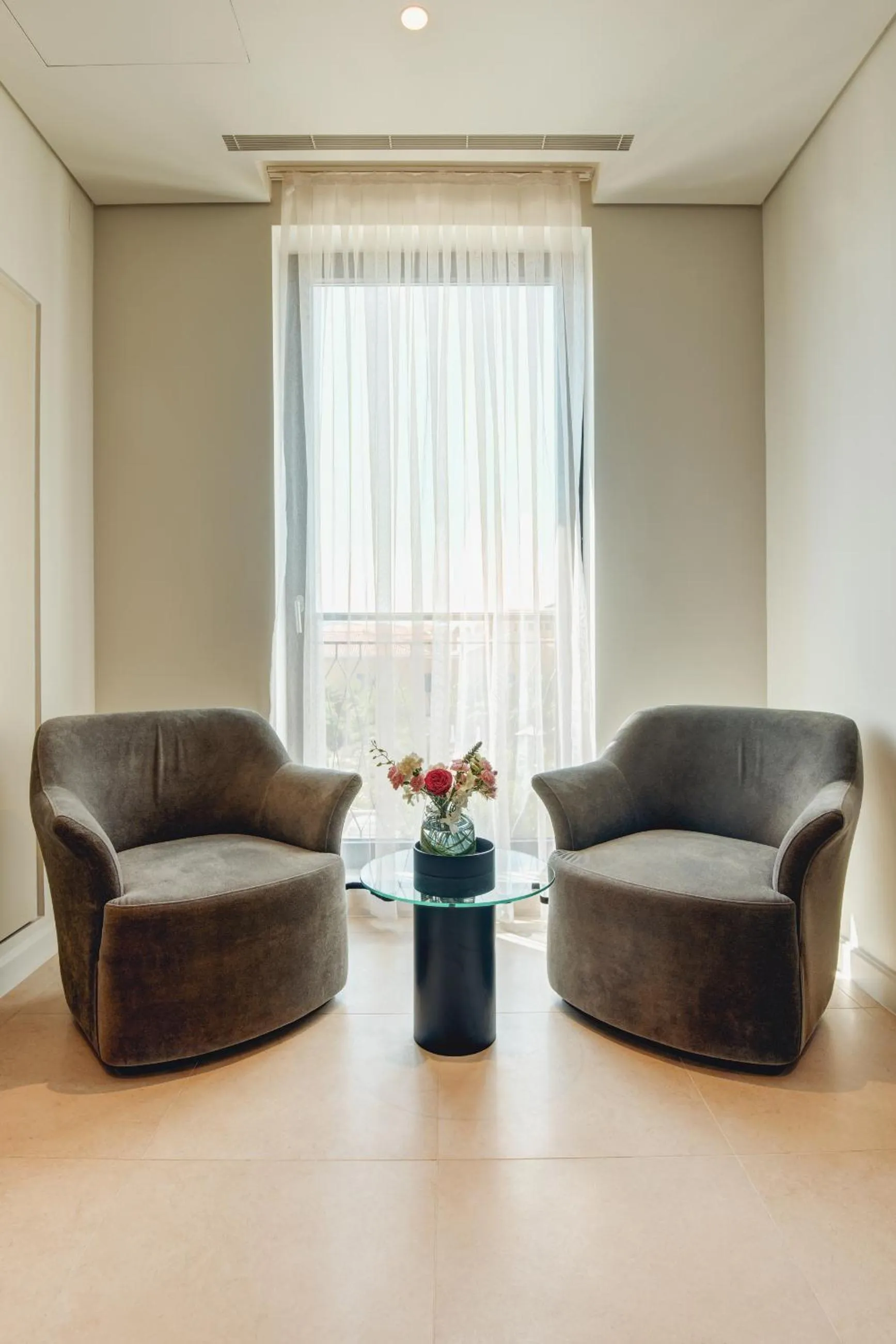 Seating area in Portonovi Resort