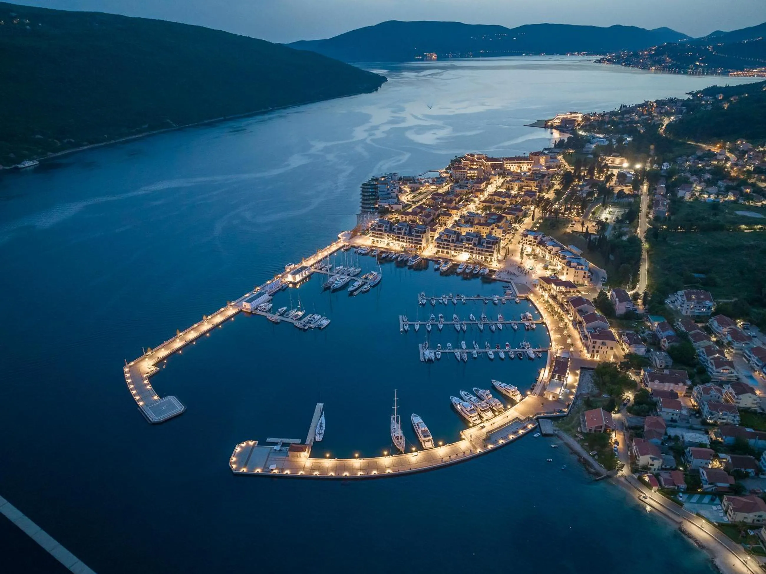 Bird's eye view in Portonovi Resort