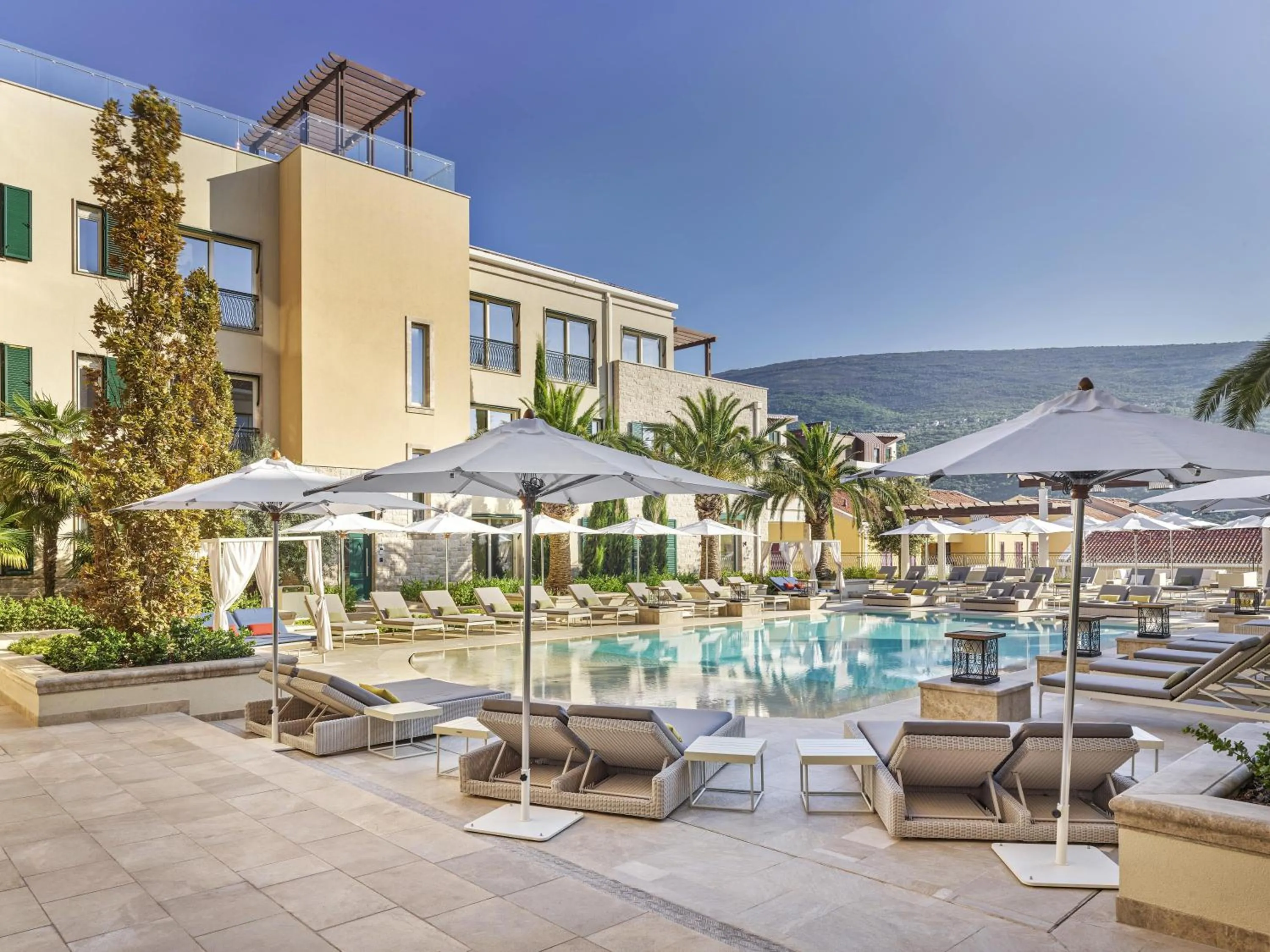 Swimming pool in Portonovi Resort