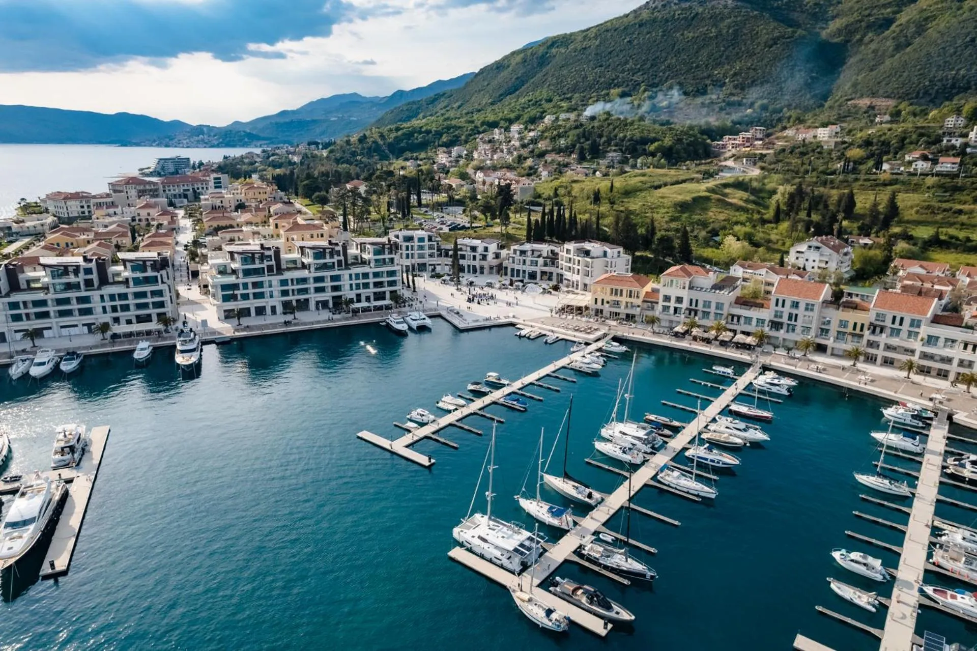 Bird's eye view in Portonovi Resort