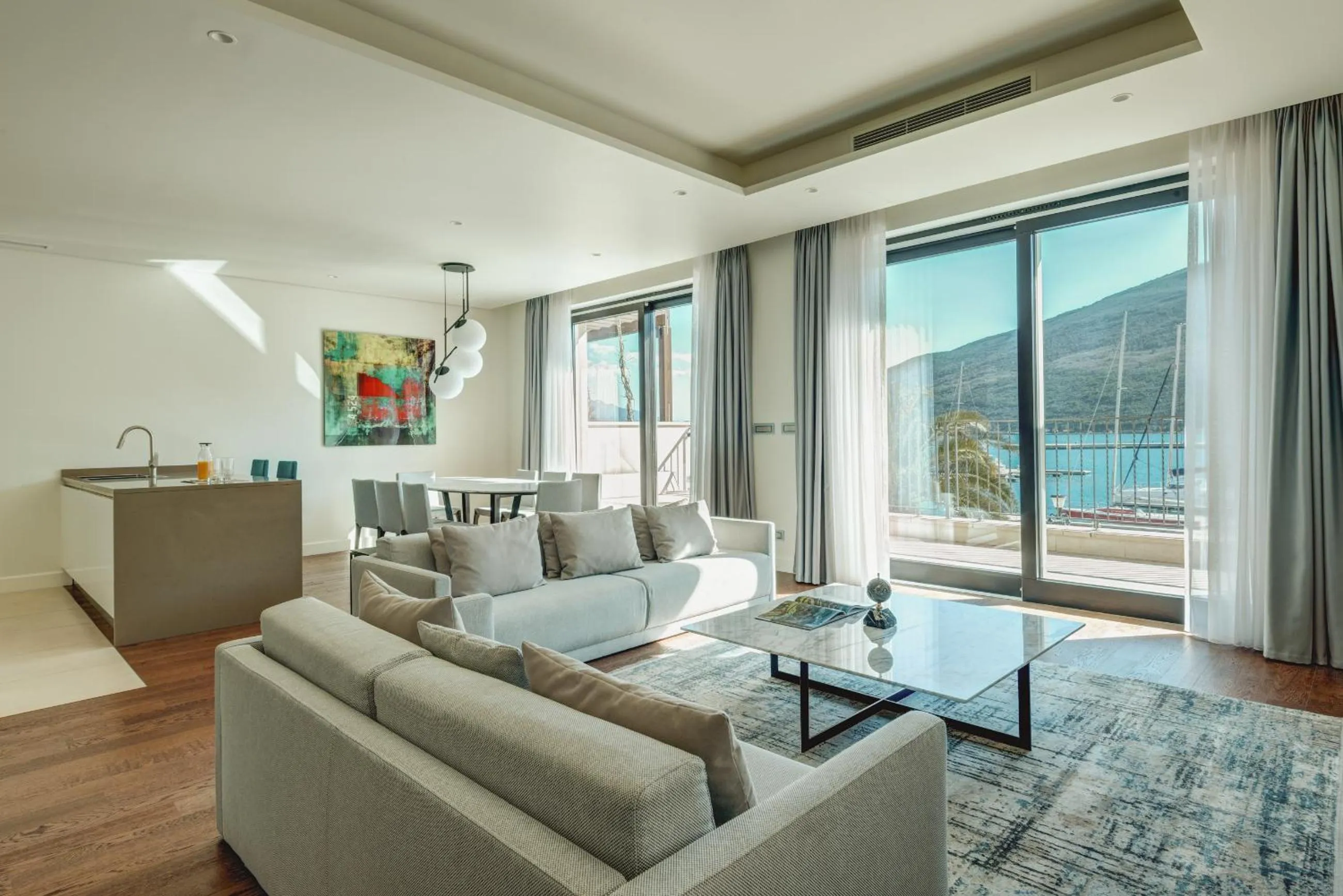 Living room in Portonovi Resort