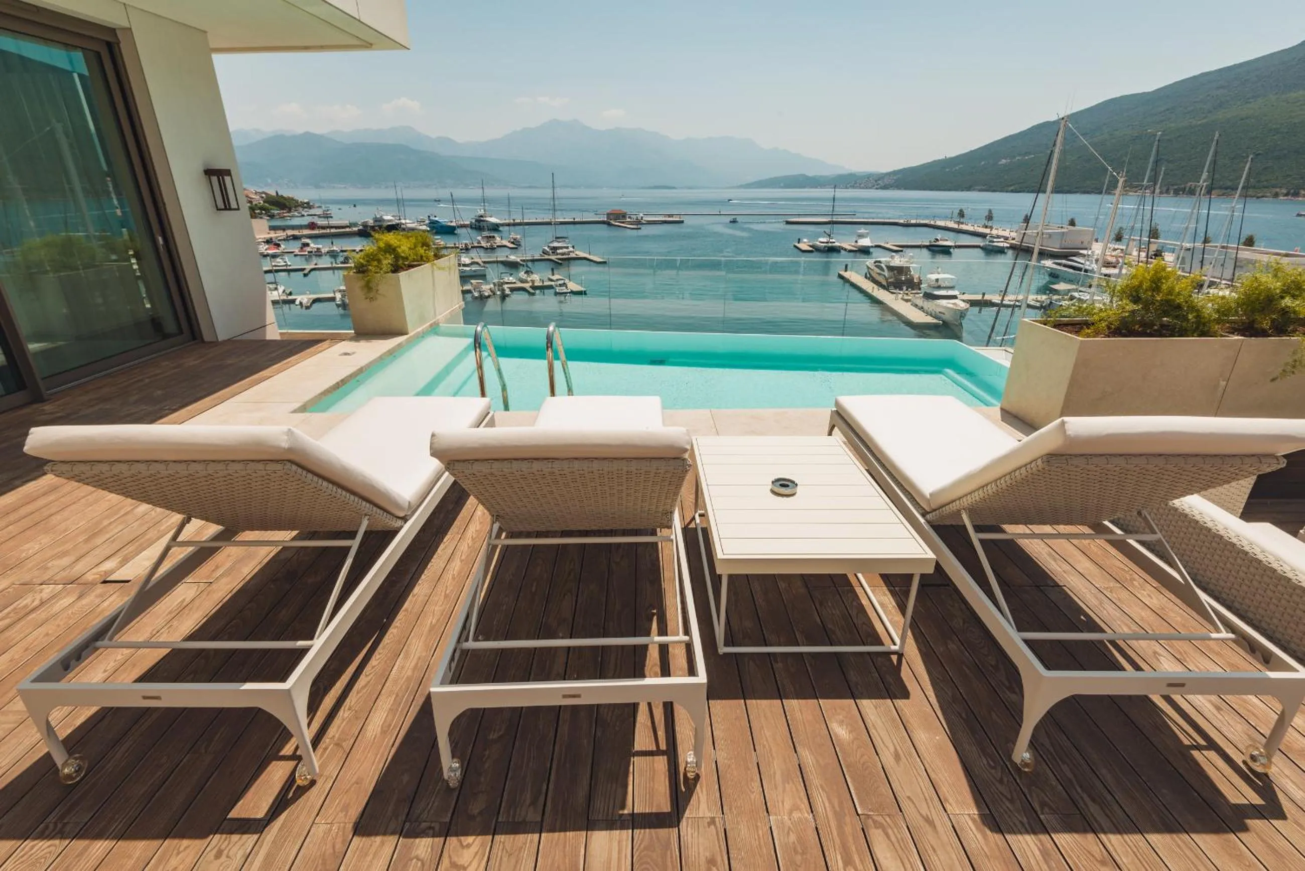 Swimming pool in Portonovi Resort