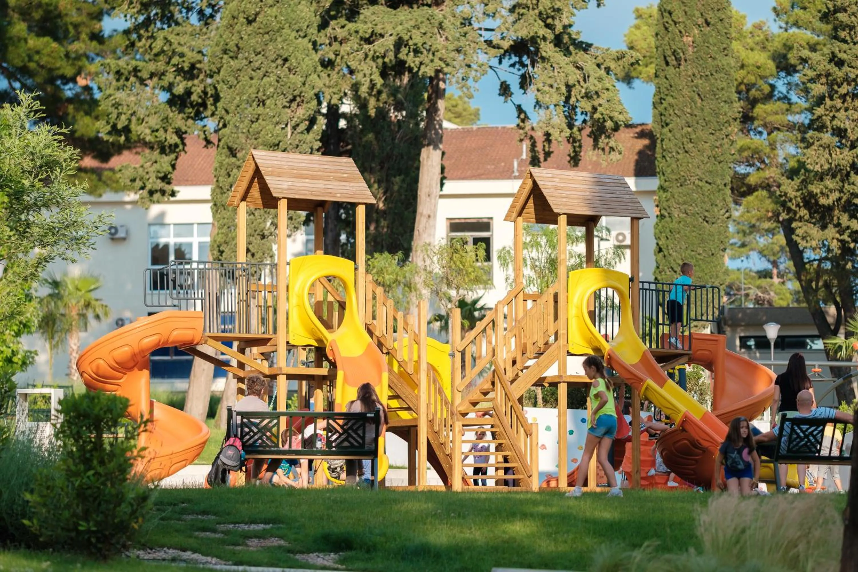 Children play ground in Portonovi Resort