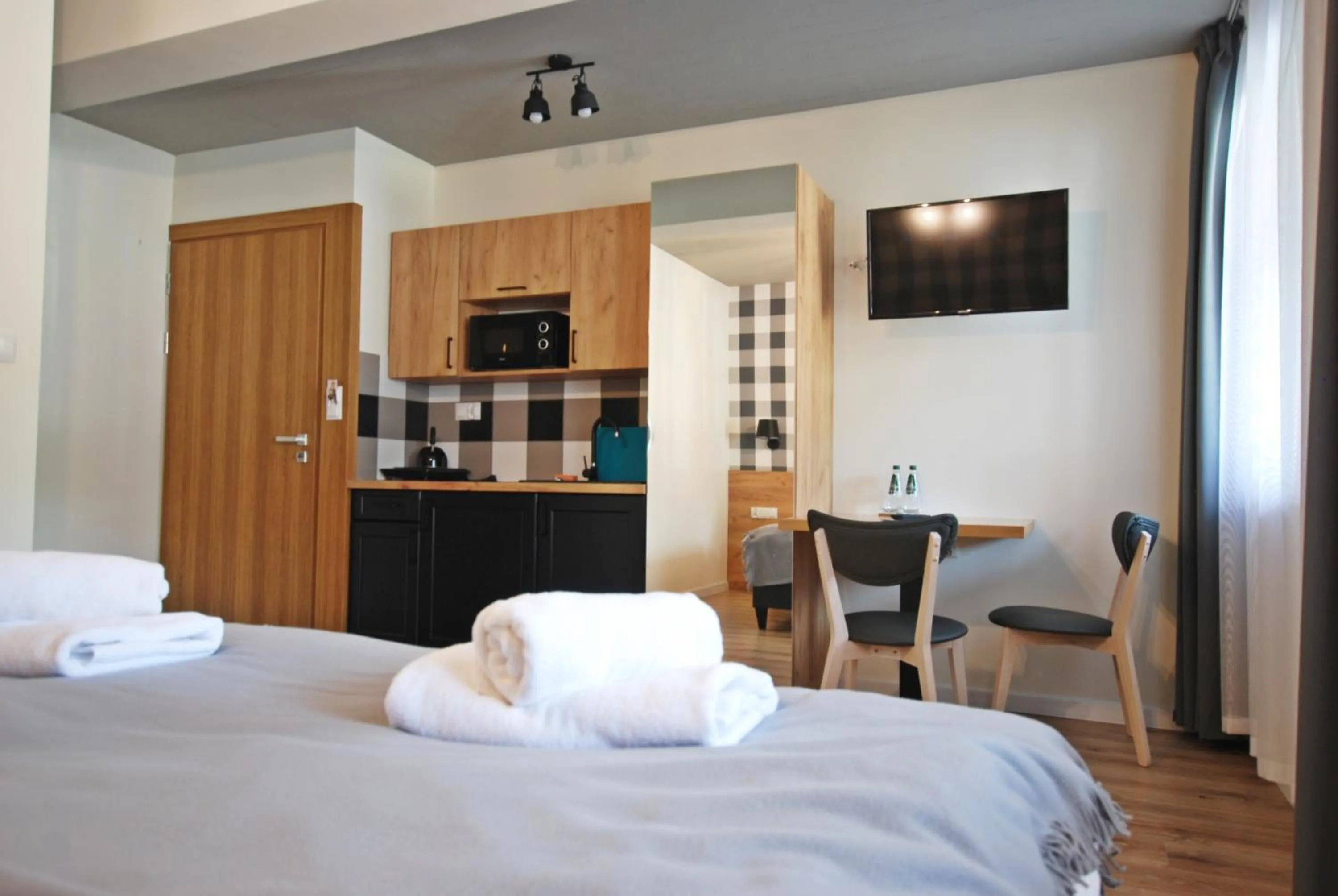 Dining area, Bed in Apartamenty Magia Gór