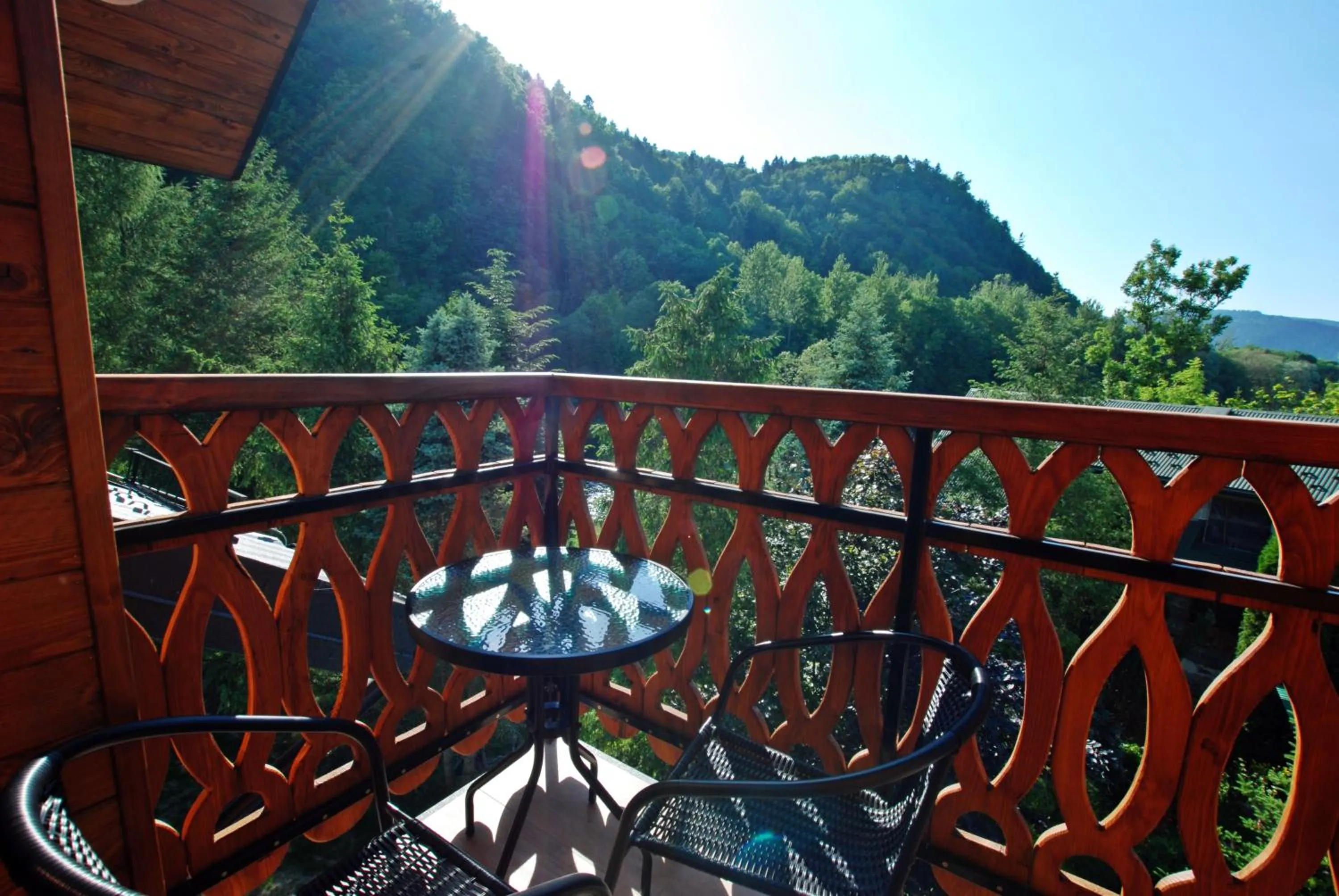 Balcony/Terrace in Apartamenty Magia Gór