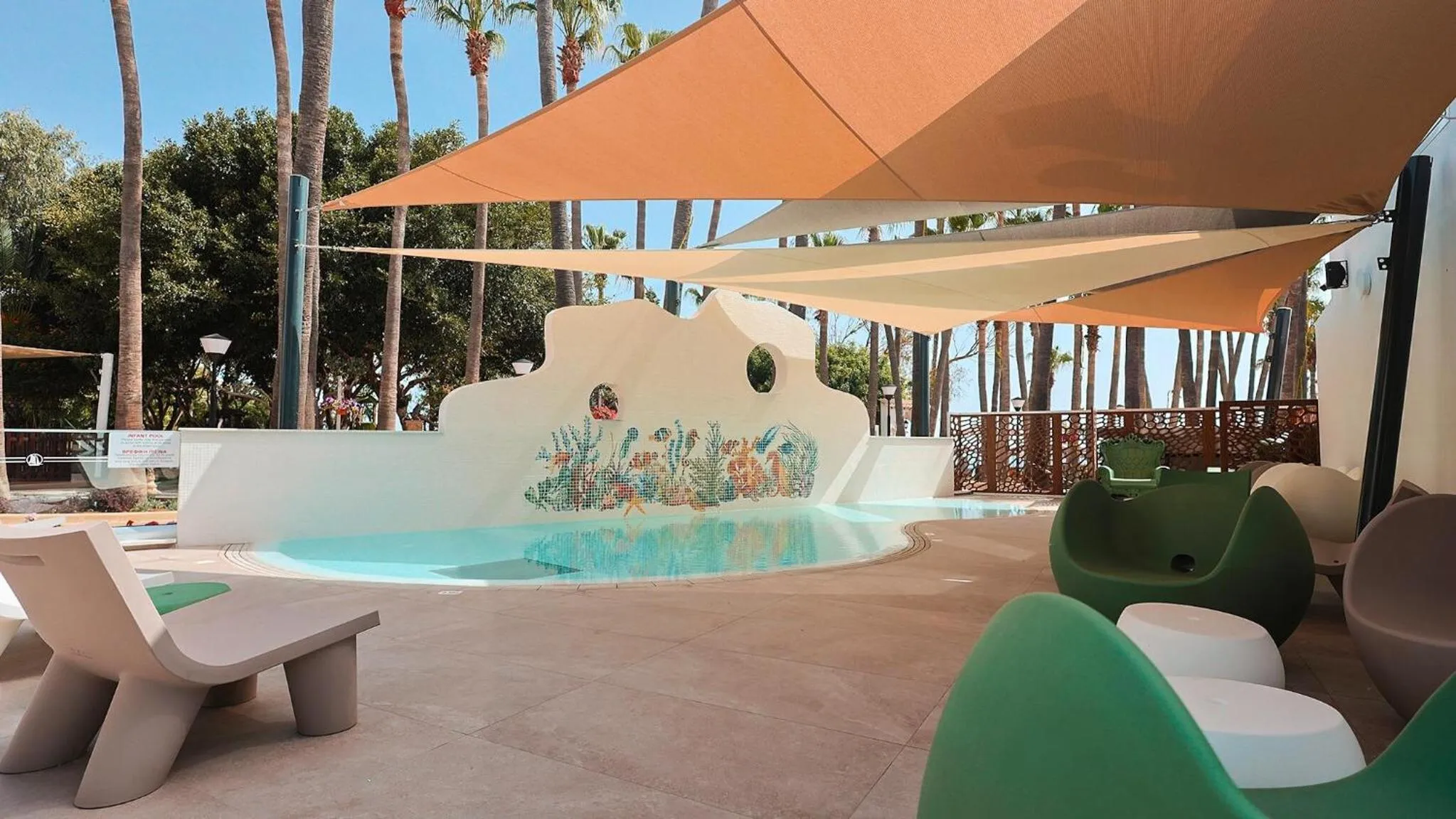 Swimming pool in Cavo Maris Beach Hotel