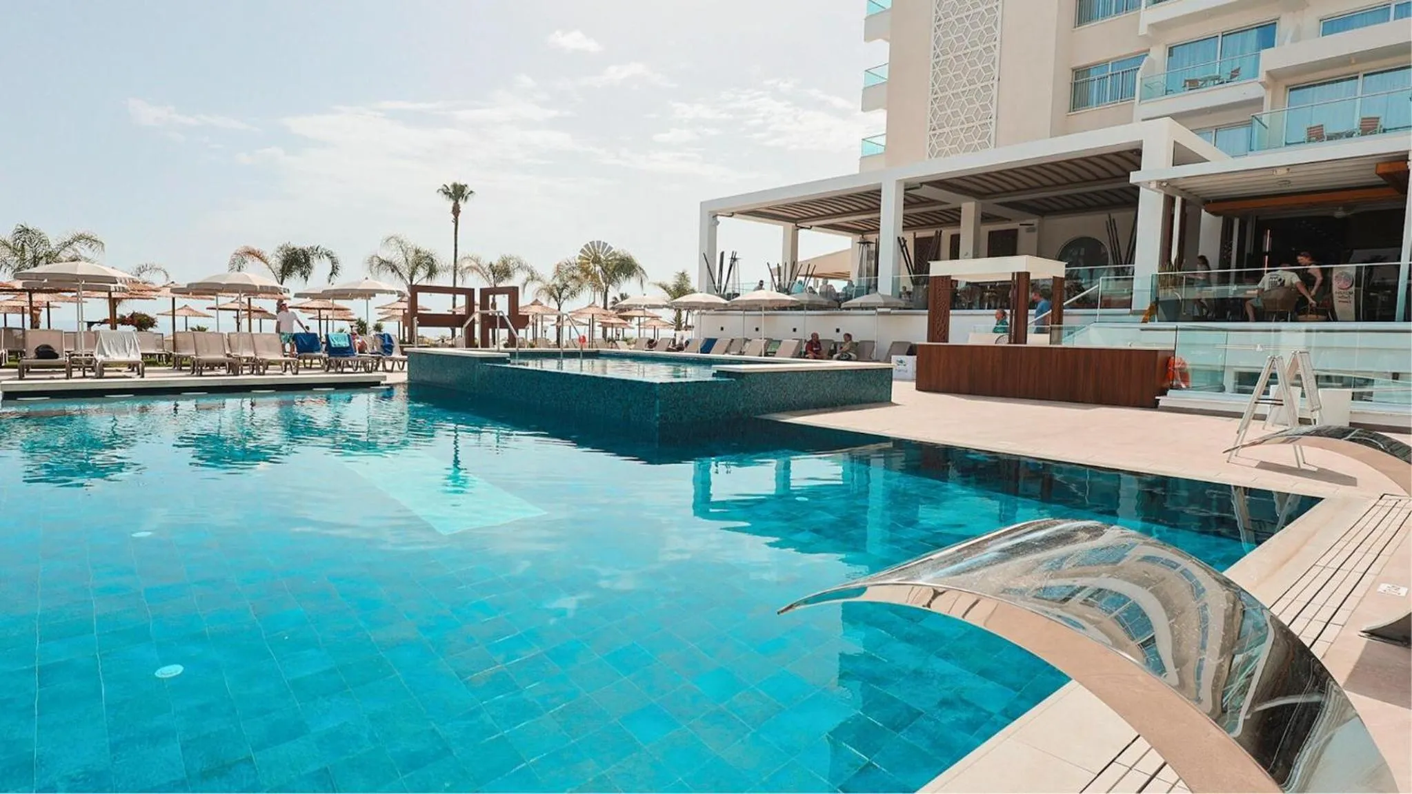 Swimming pool in Cavo Maris Beach Hotel