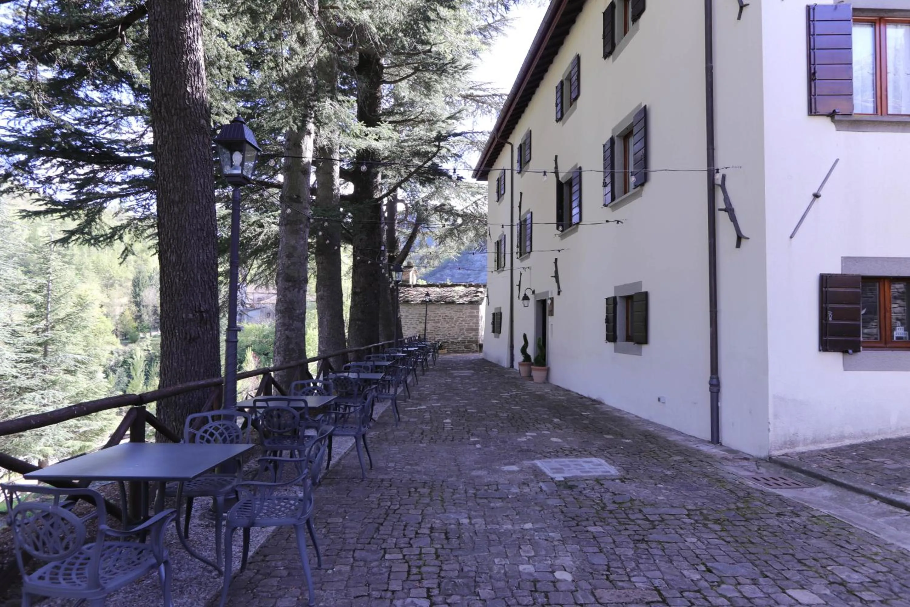 Patio in Il Palazzo Ridracoli