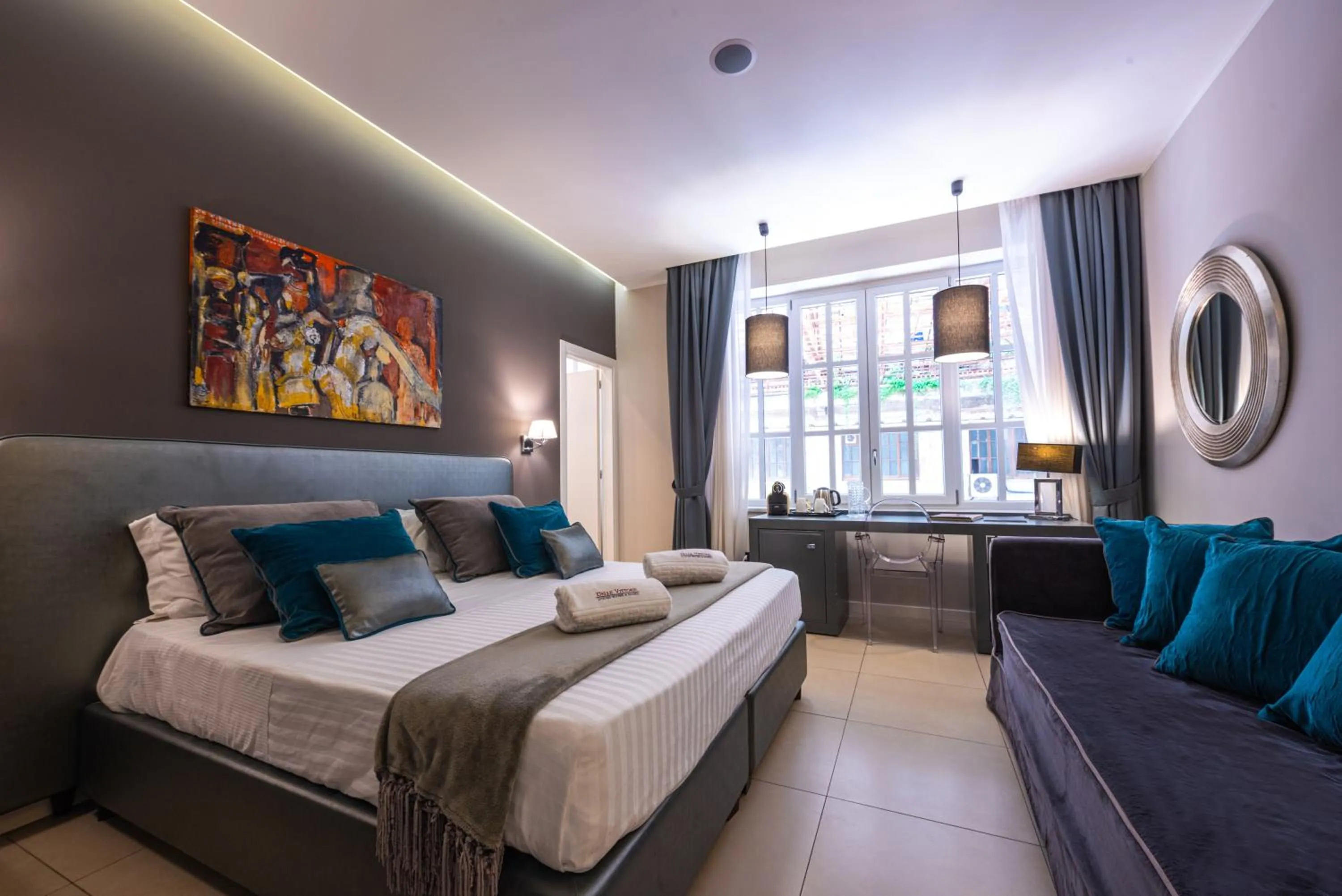 Bedroom, Bed in Delle Vittorie Luxury Rooms&Suites