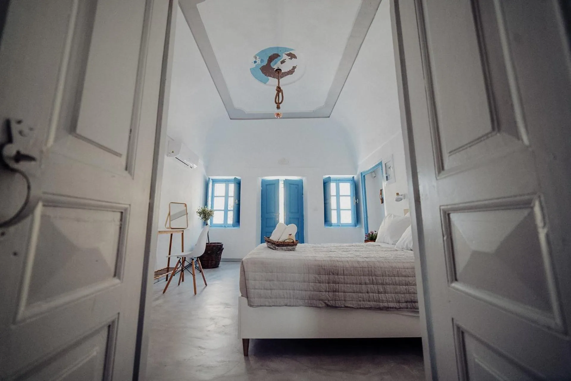 Bed in Pueblo Viejo Suites