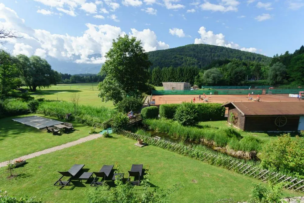 Golfcourse in Sportpark Warmbad-Villach