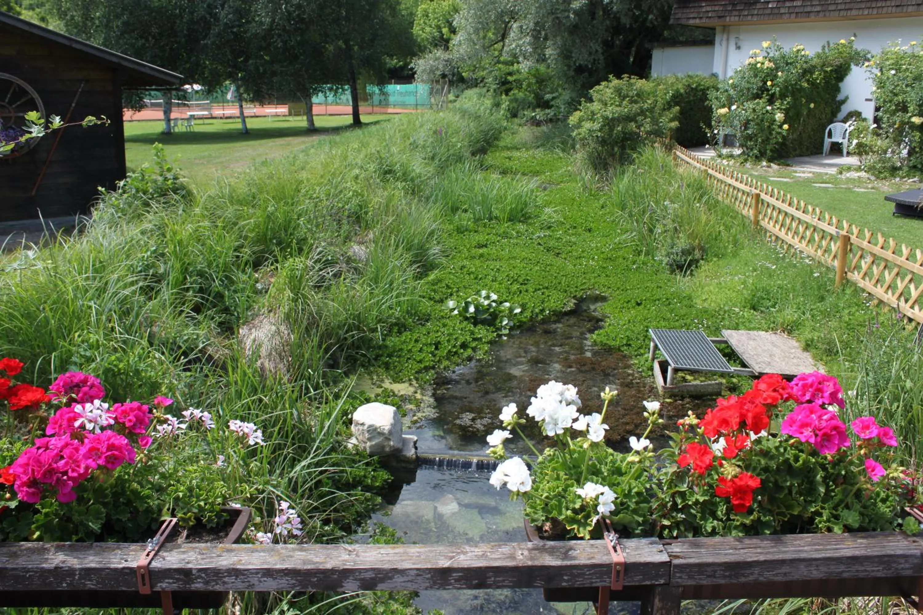 Garden in Sportpark Warmbad-Villach