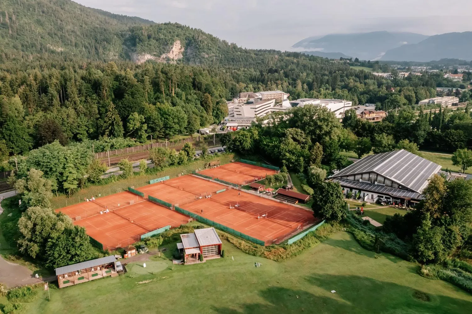 Property building in Sportpark Warmbad-Villach