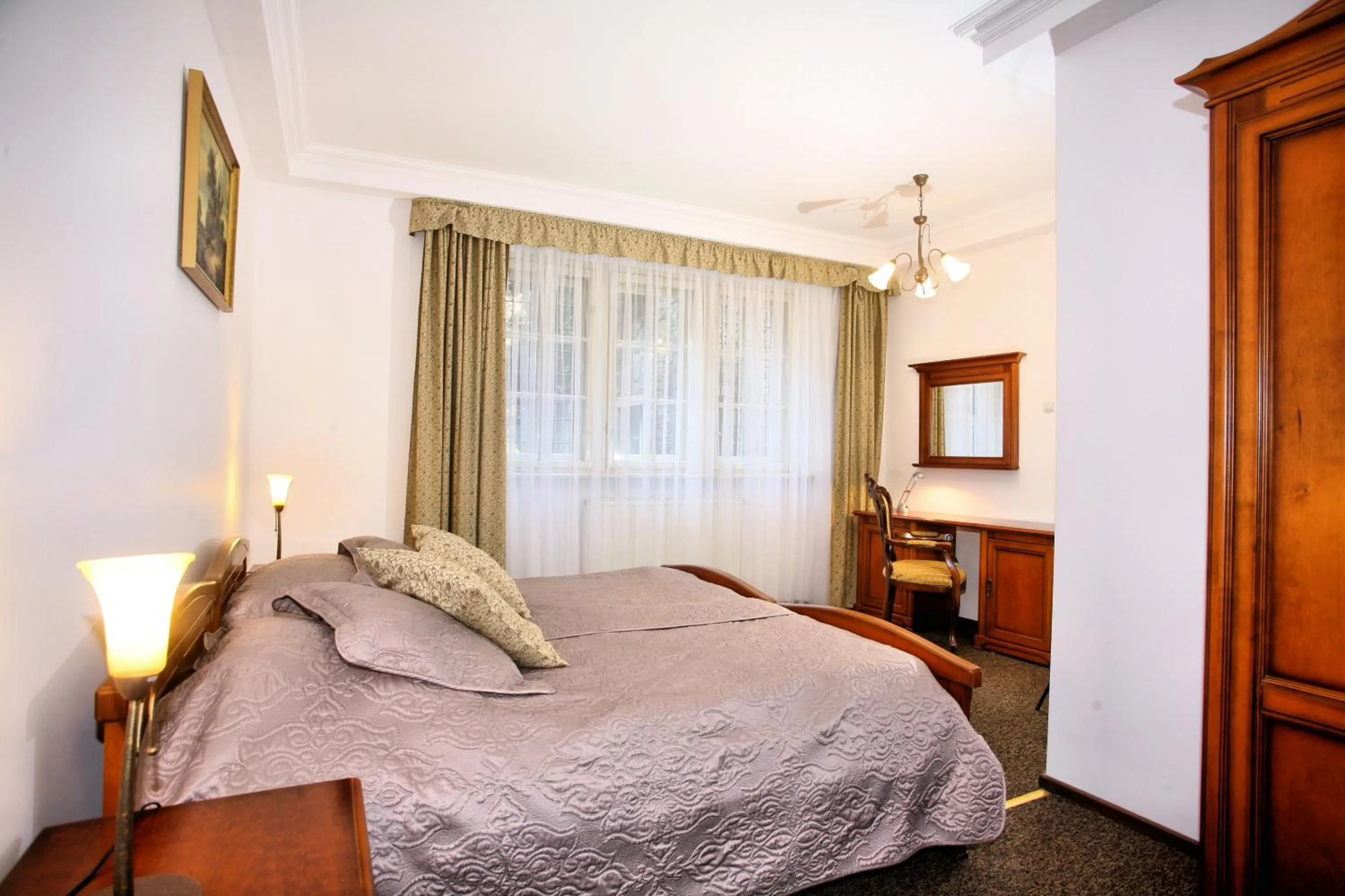 Bed in Hotel Przy Oślej Bramie - Zamek Książ